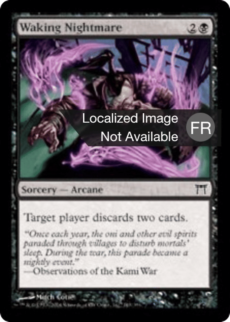 Réveil par cauchemar — Champions of Kamigawa — Magic: The Gathering