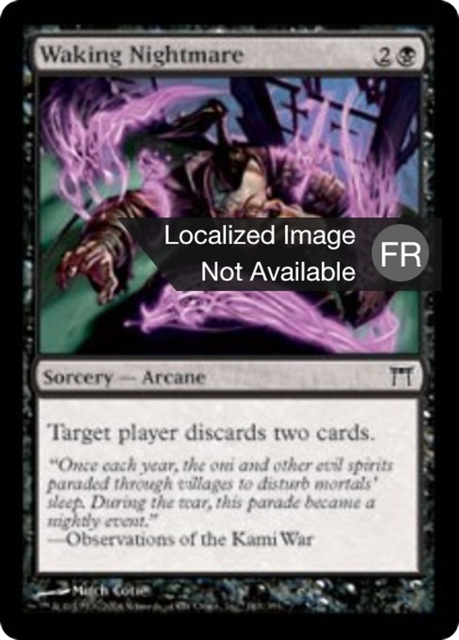 Réveil par cauchemar — Champions of Kamigawa — Magic: The Gathering