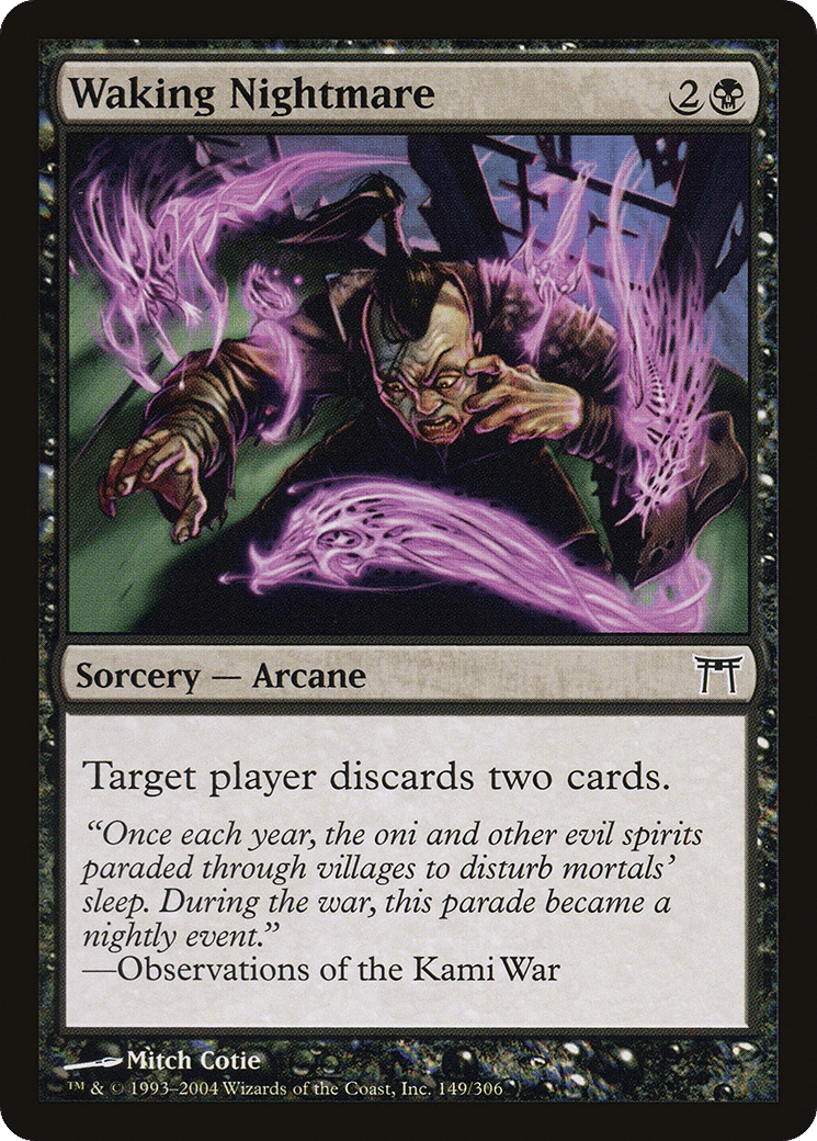Waking Nightmare — Champions of Kamigawa — Magic: The Gathering