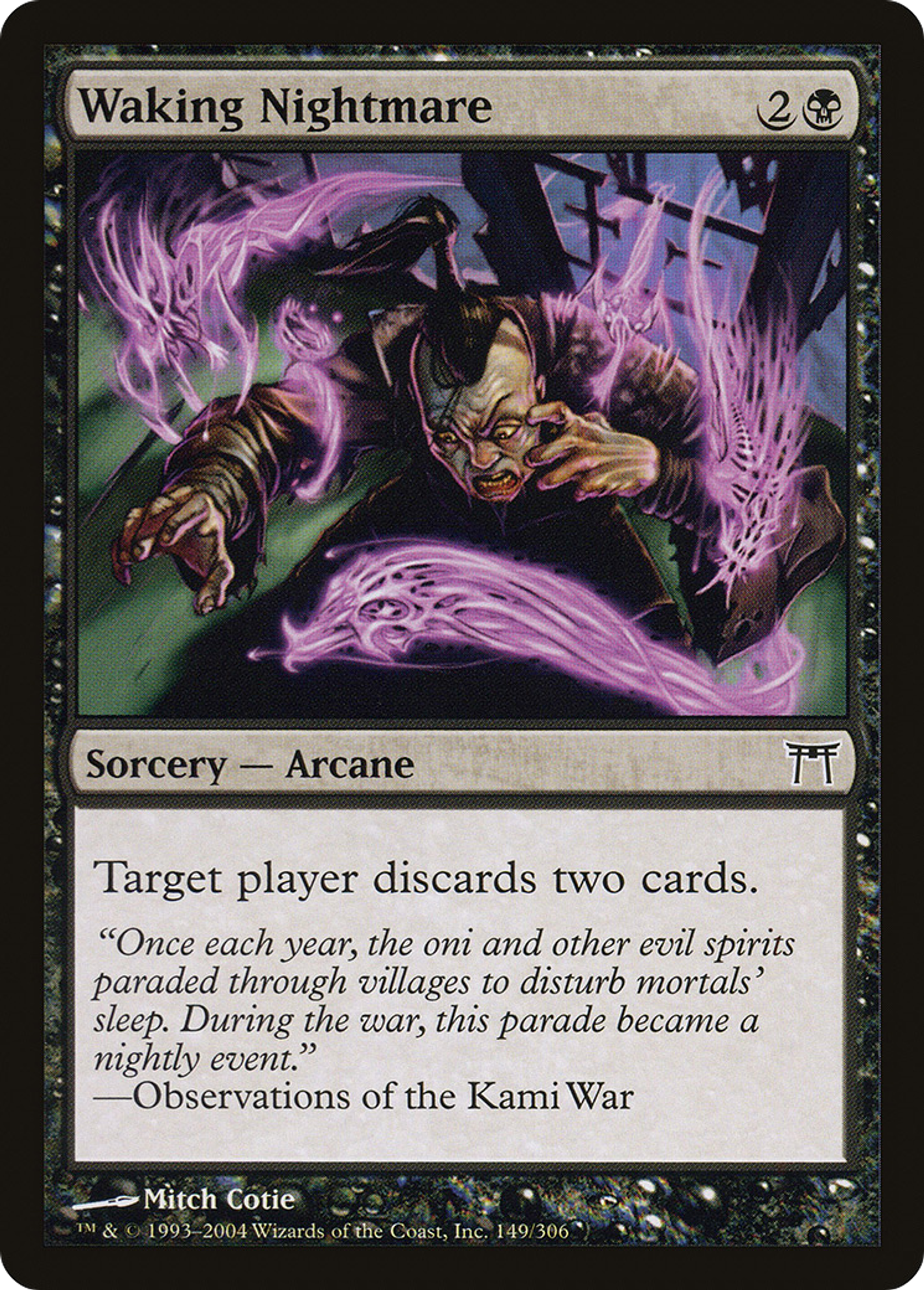 Réveil par cauchemar — Champions of Kamigawa — Magic: The Gathering