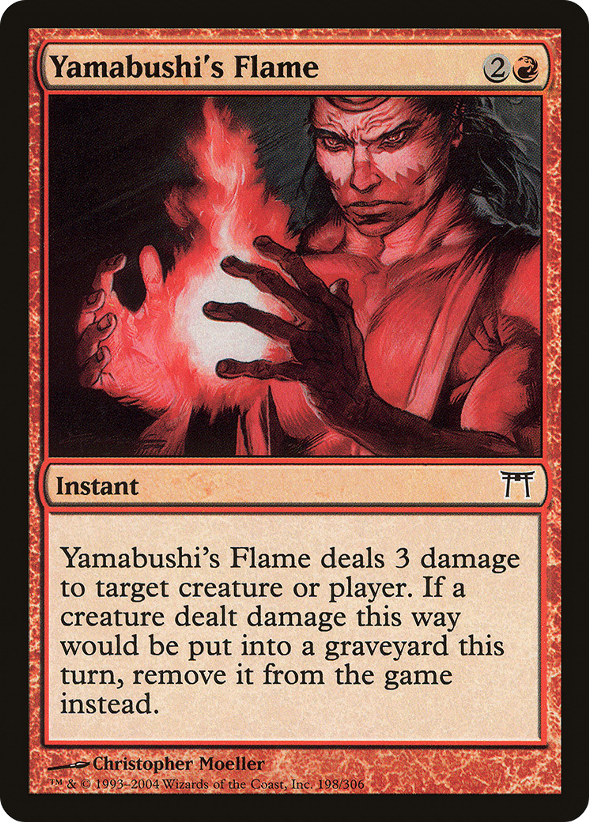 Yamabushi's Flame — Champions of Kamigawa — Magic: The Gathering