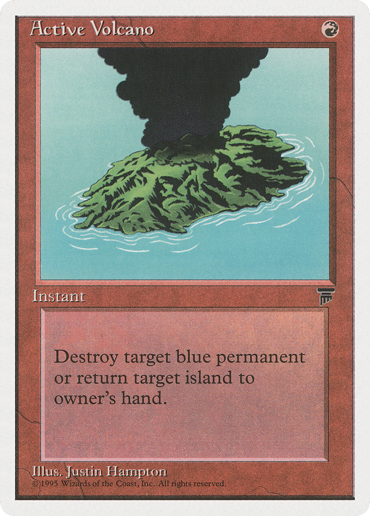 Active Volcano — Chronicles — Magic: The Gathering