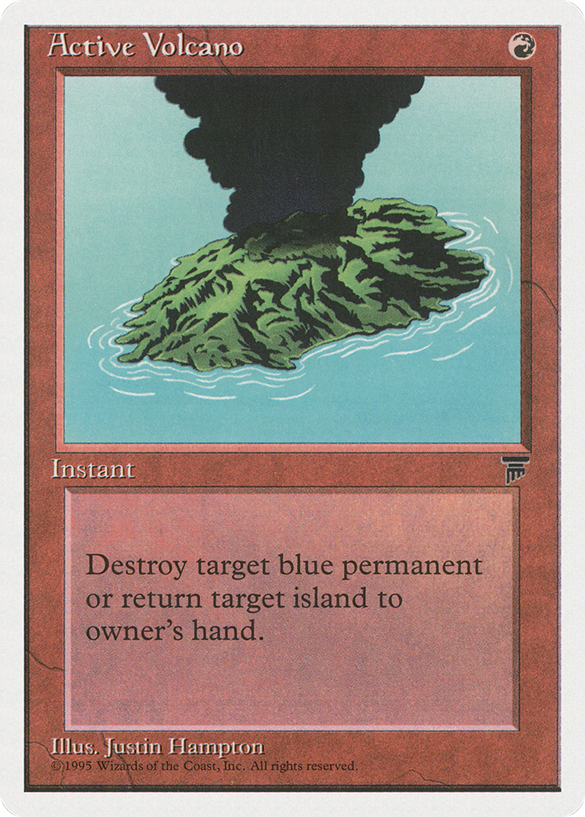 Active Volcano — Chronicles — Magic: The Gathering