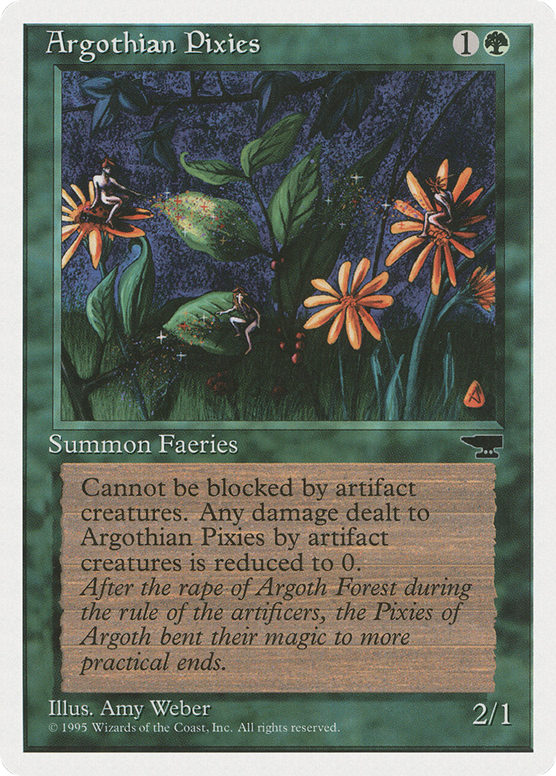 Argothian Pixies — Chronicles — Magic: The Gathering