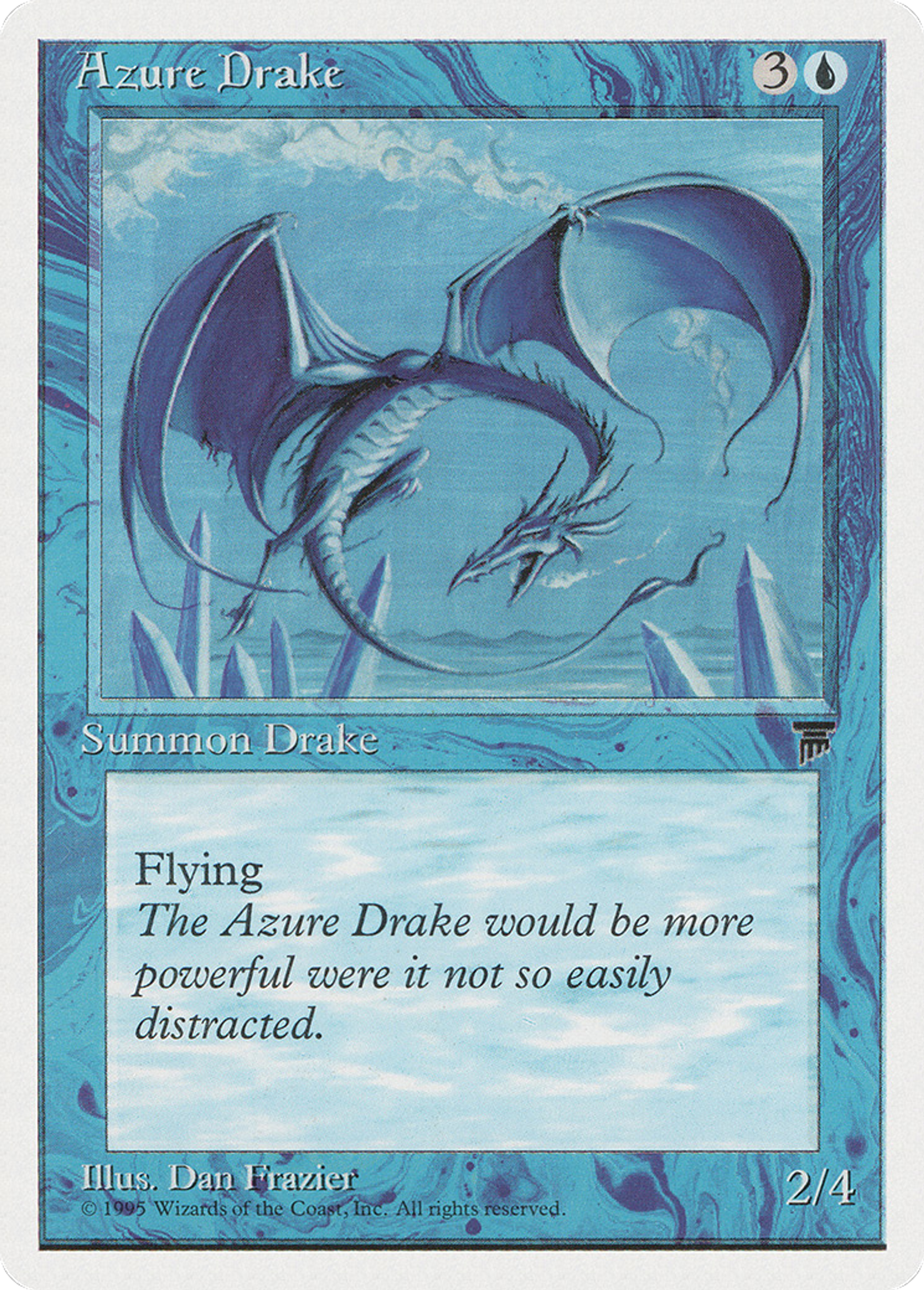 Azure Drake — Chronicles — Magic: The Gathering