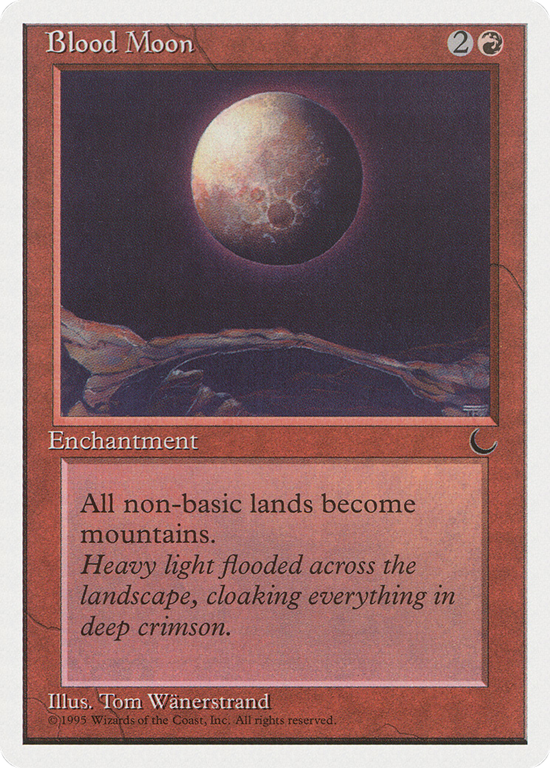 Blood Moon — Chronicles — Magic: The Gathering