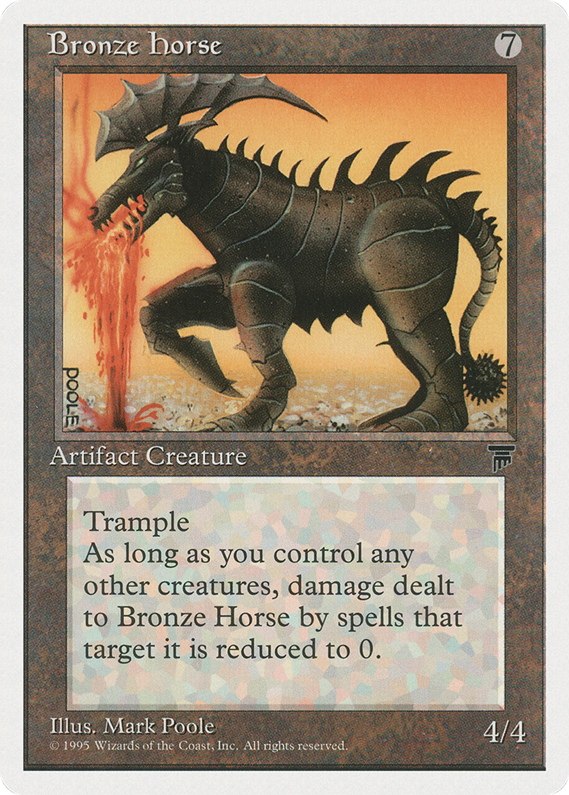 Bronze Horse — Chronicles — Magic: The Gathering