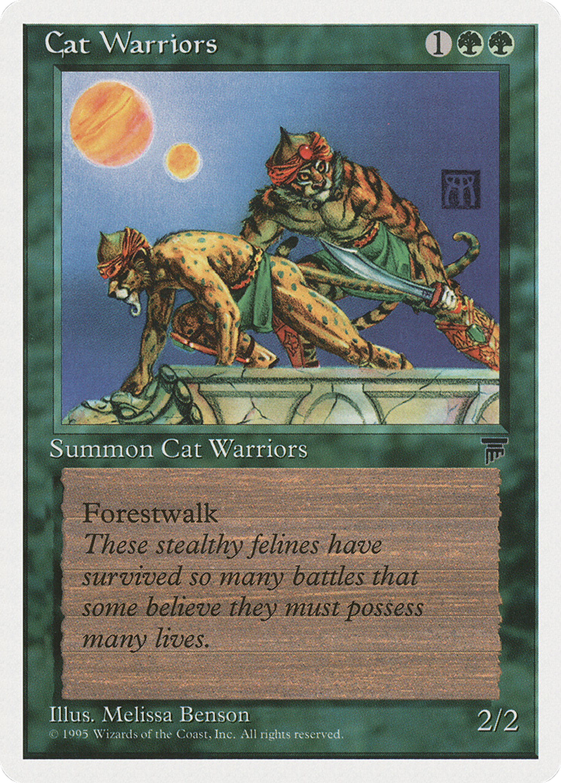 Cat Warriors — Chronicles — Magic: The Gathering