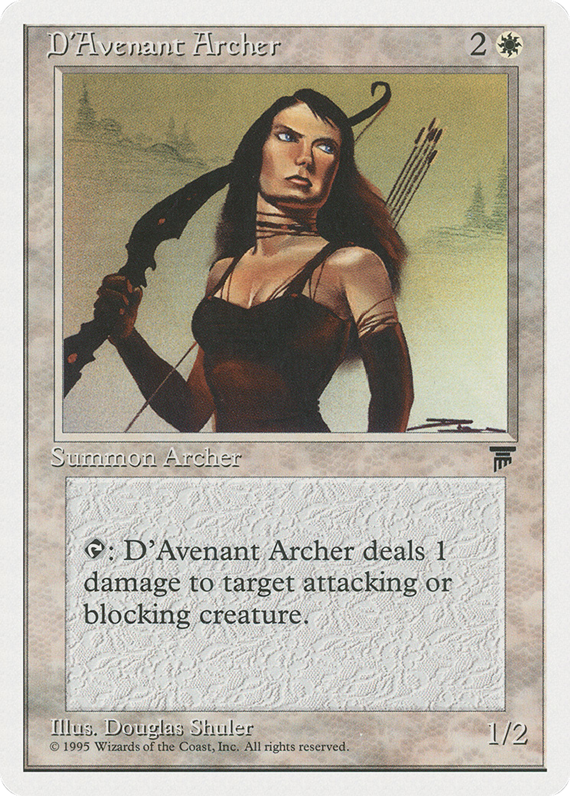 D'Avenant Archer — Chronicles — Magic: The Gathering