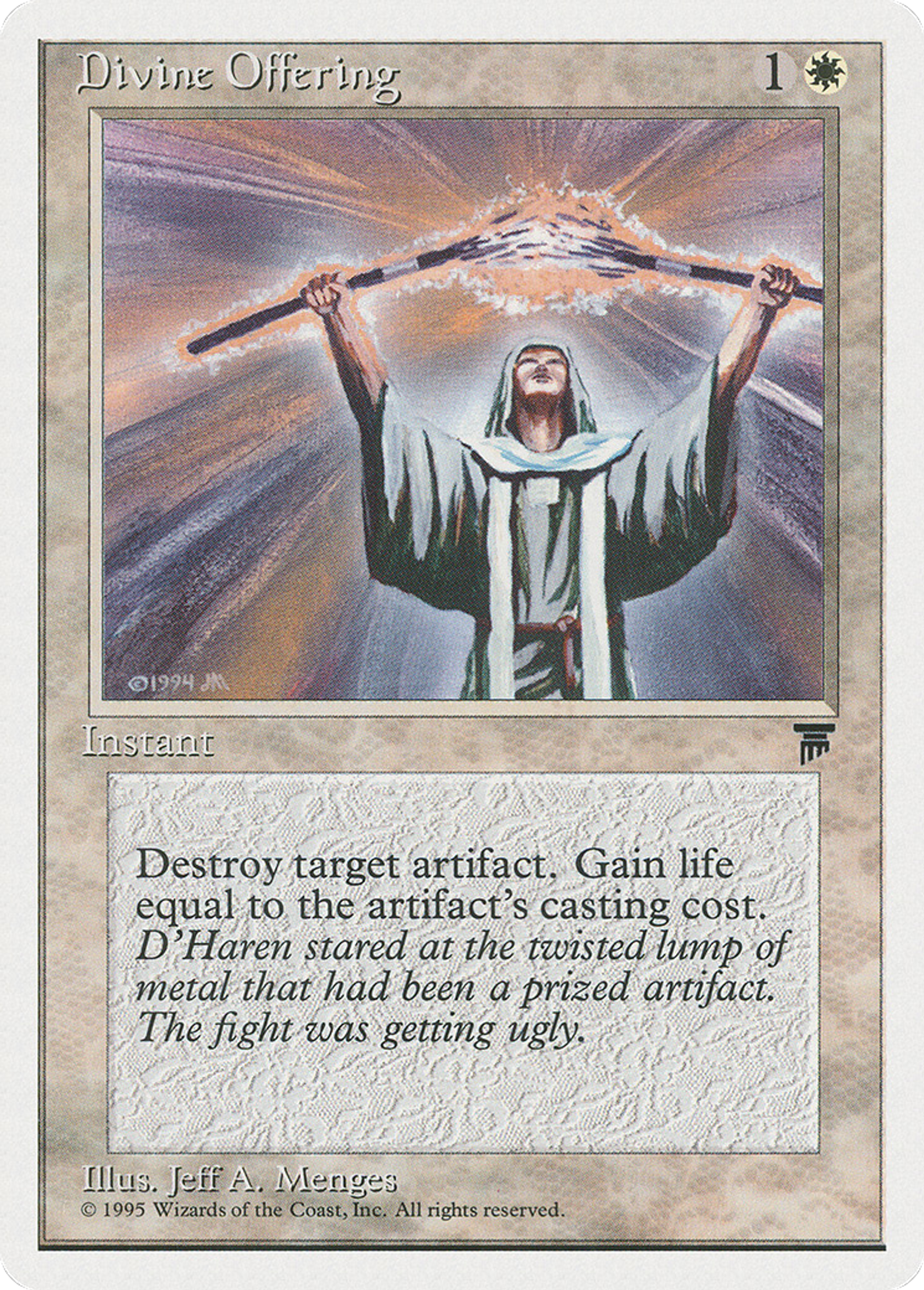 Divine Offering — Chronicles — Magic: The Gathering