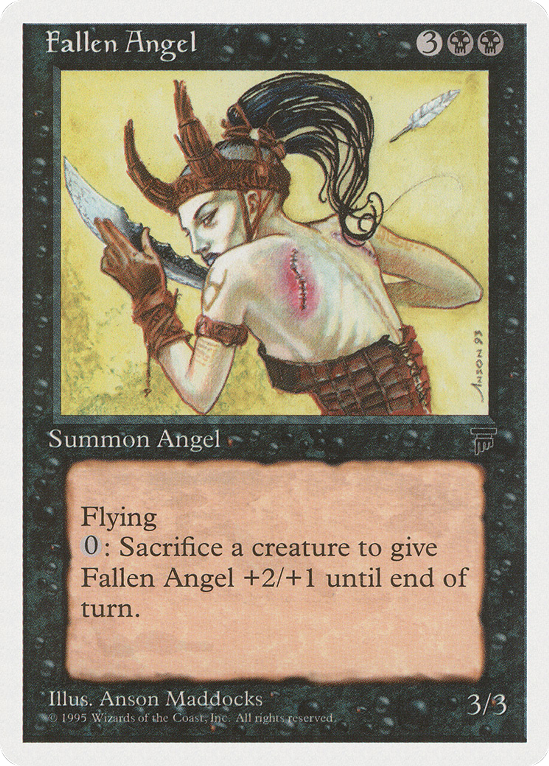 Fallen Angel — Chronicles — Magic: The Gathering