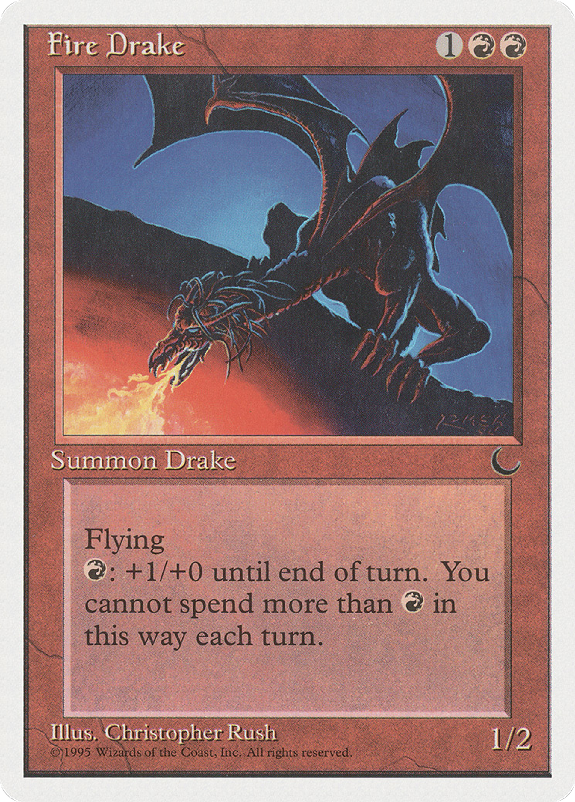 Fire Drake — Chronicles — Magic: The Gathering
