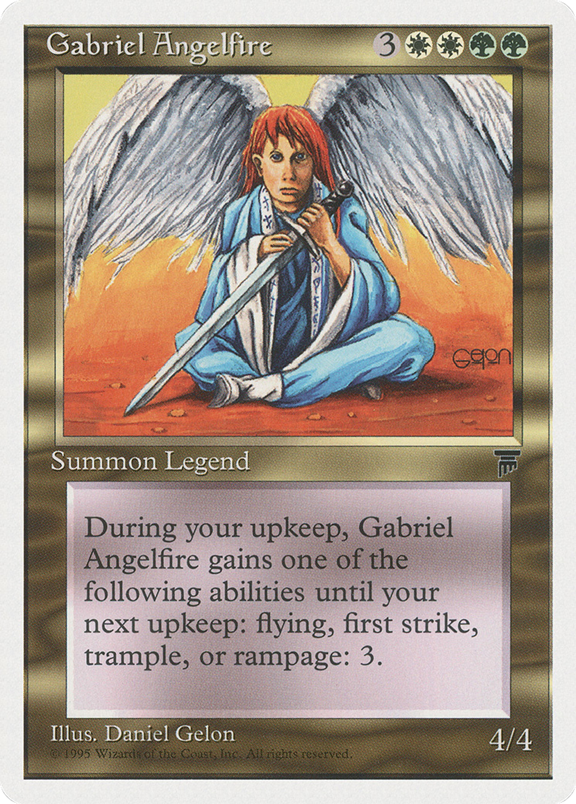 Gabriel Angelfire — Chronicles — Magic: The Gathering