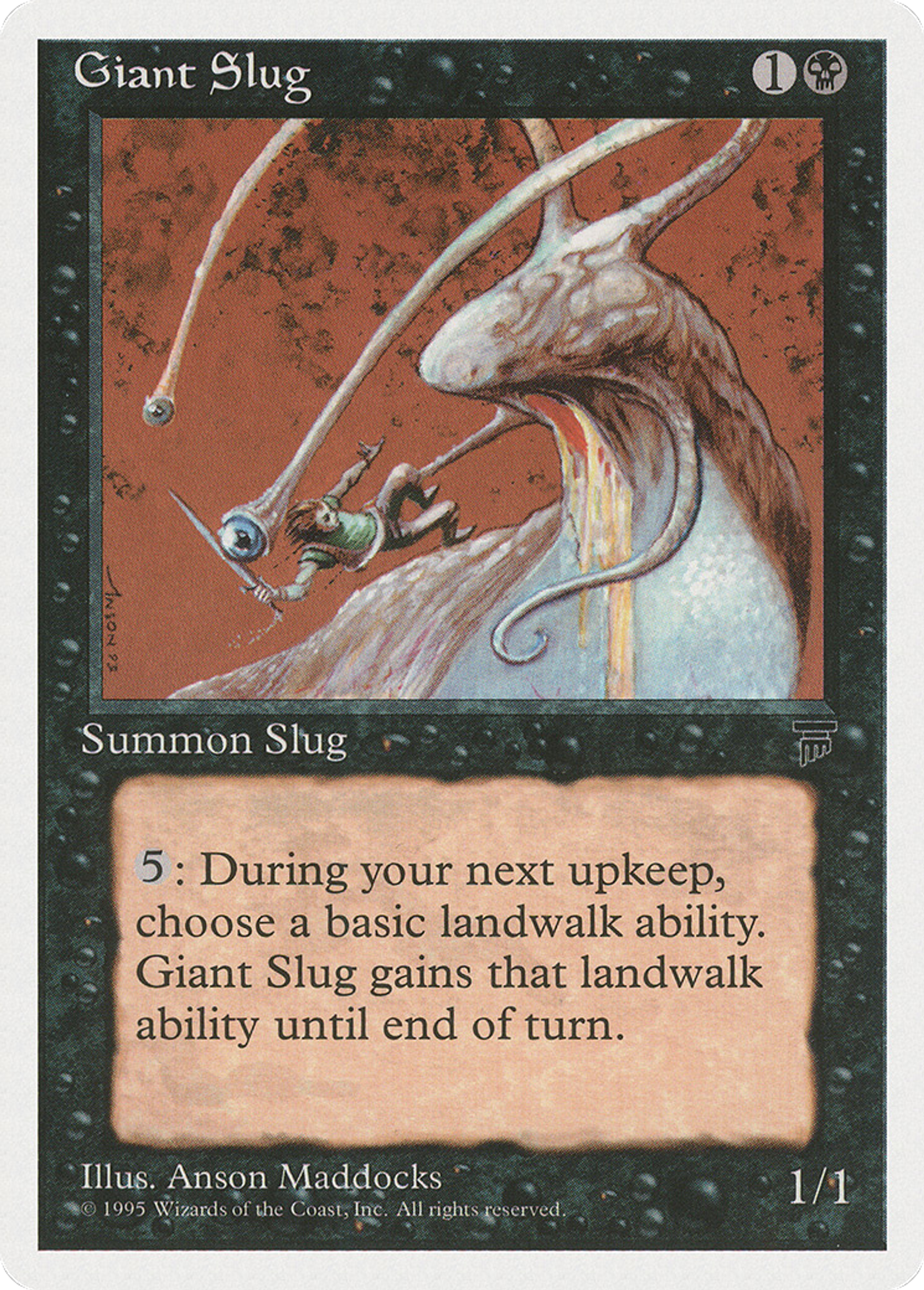Giant Slug — Chronicles — Magic: The Gathering
