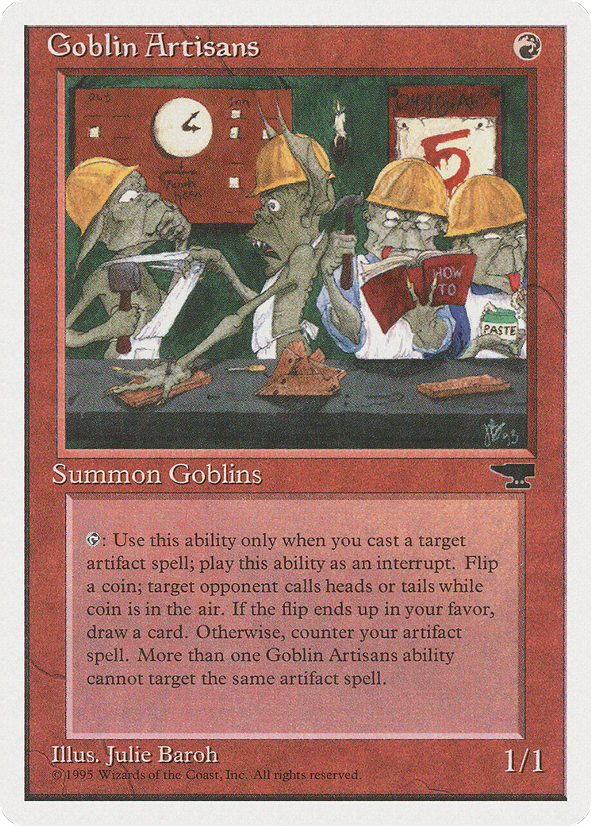 Goblin Artisans — Chronicles — Magic: The Gathering