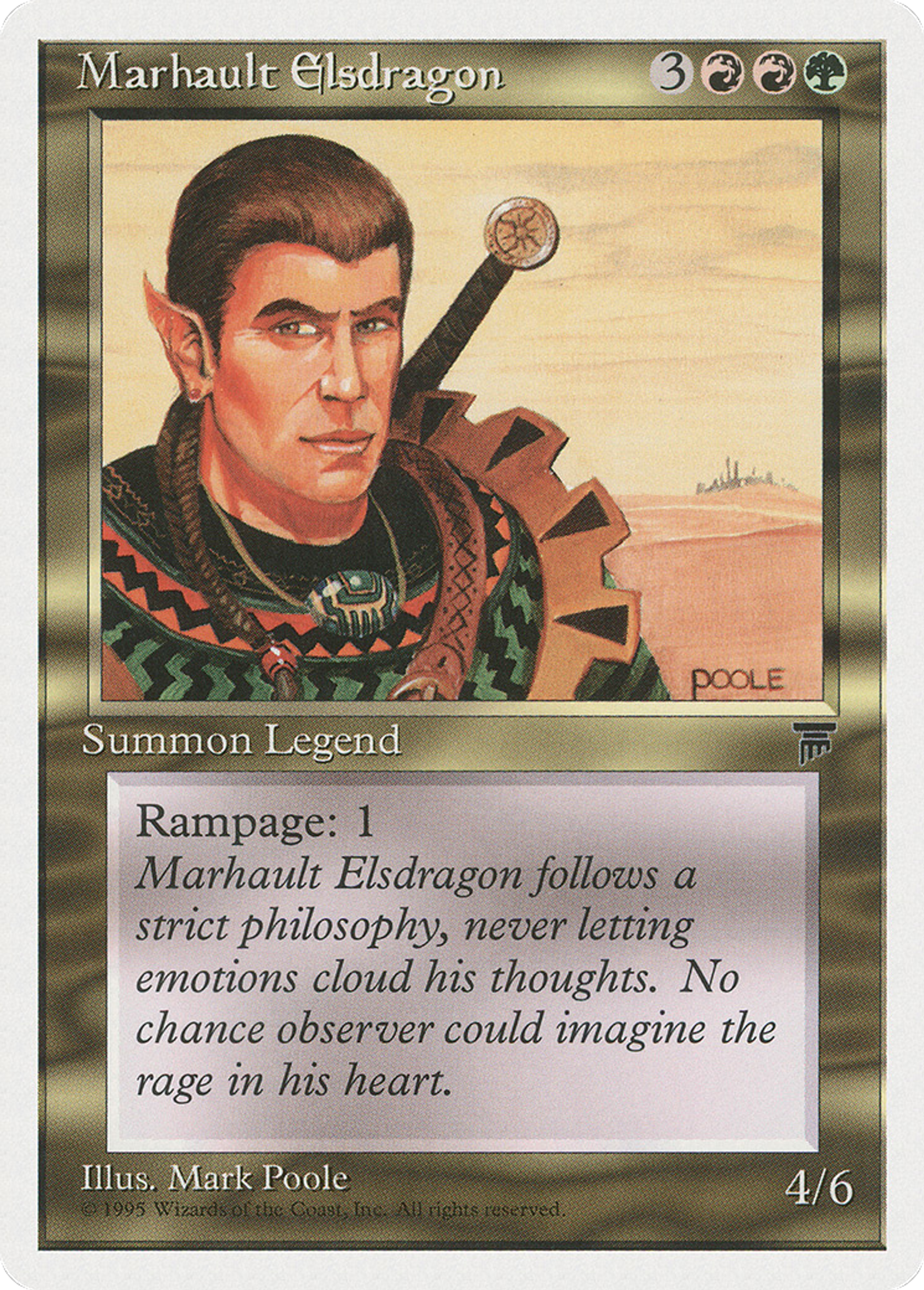 Marhault Elsdragon — Chronicles — Magic: The Gathering