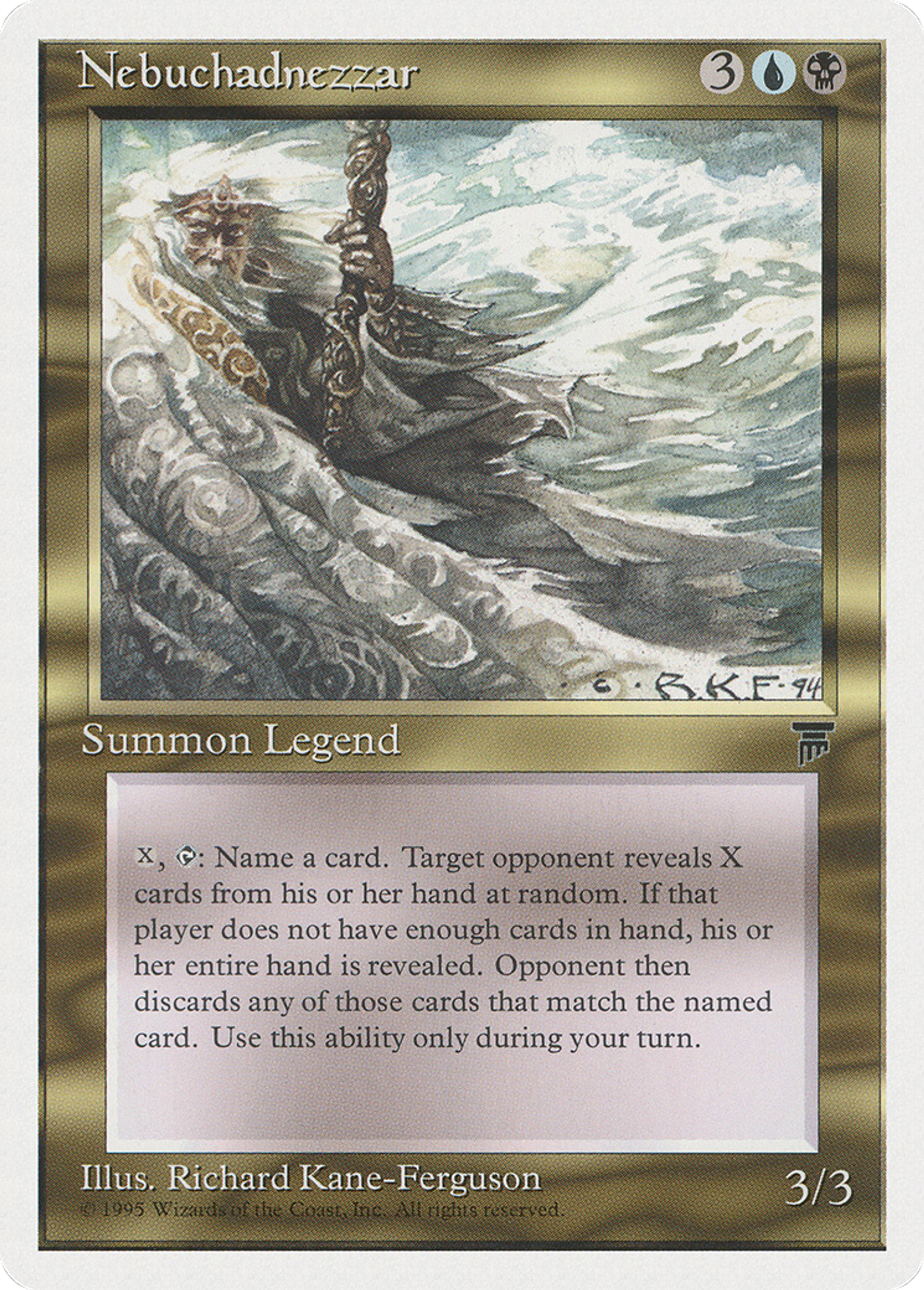 Nebuchadnezzar — Chronicles — Magic: The Gathering