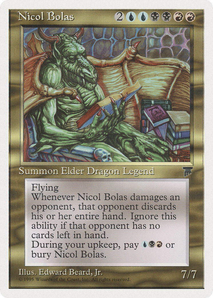 Nicol Bolas — Chronicles — Magic: The Gathering