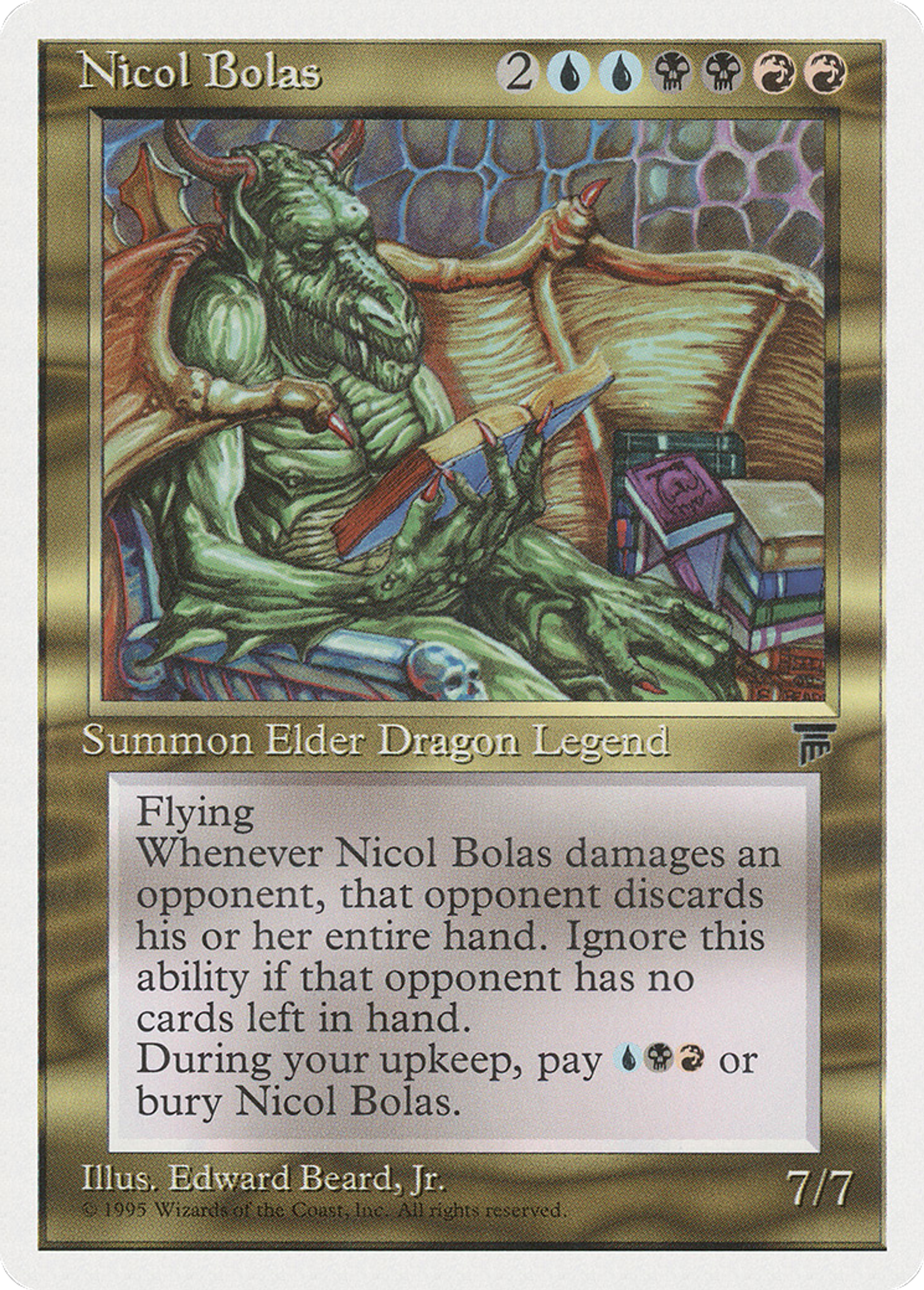 Nicol Bolas — Chronicles — Magic: The Gathering