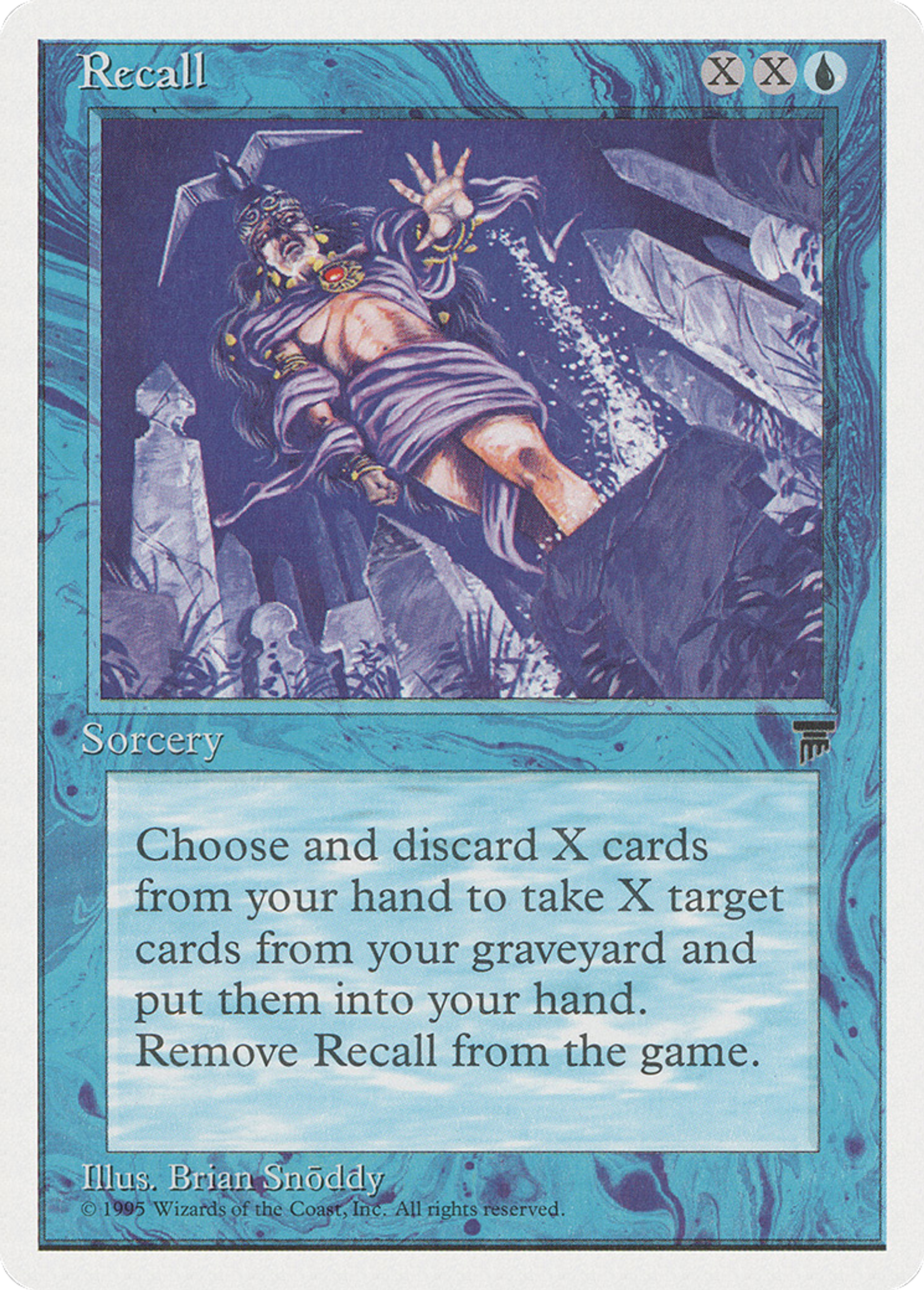 Recall — Chronicles — Magic: The Gathering