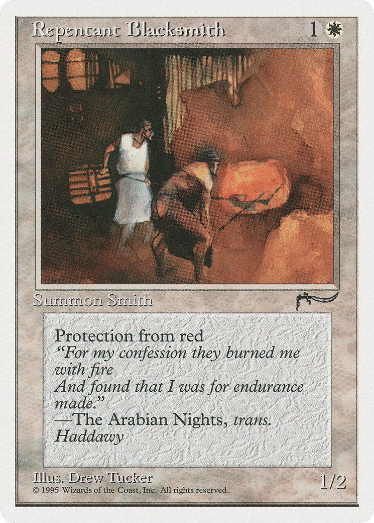 Repentant Blacksmith — Chronicles — Magic: The Gathering
