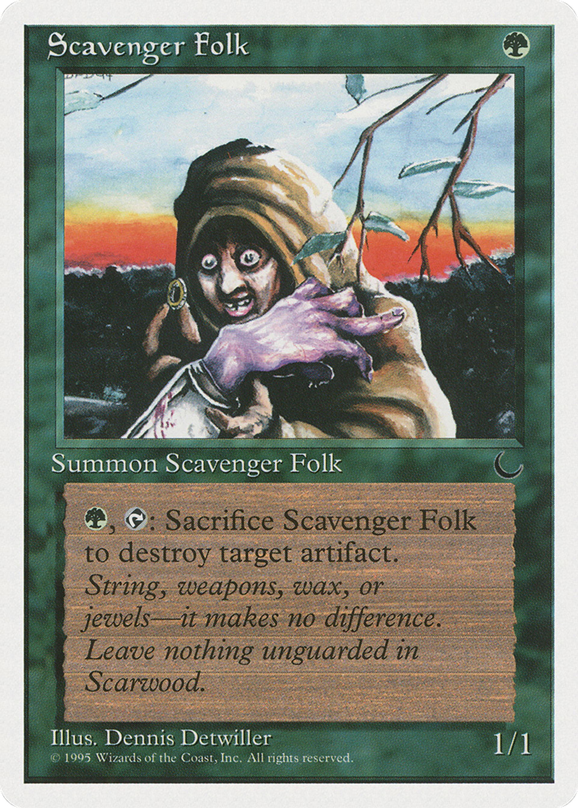 Scavenger Folk — Chronicles — Magic: The Gathering