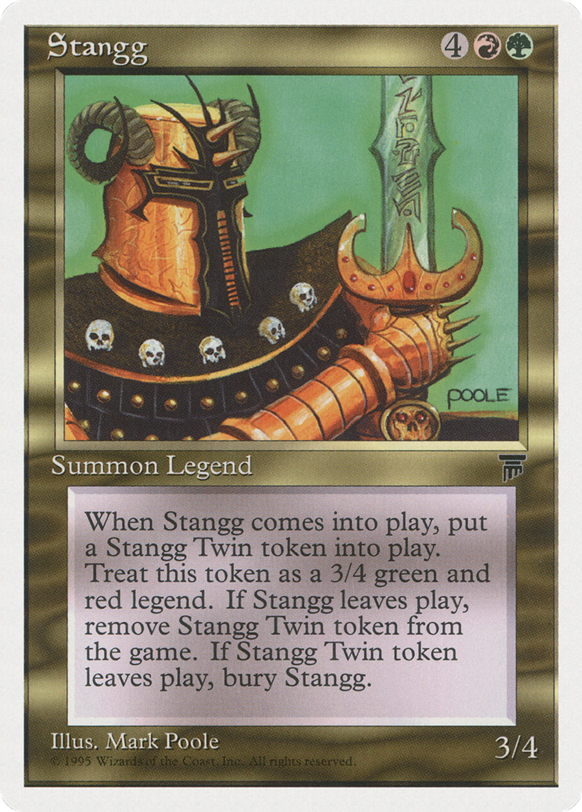 Stangg — Chronicles — Magic: The Gathering