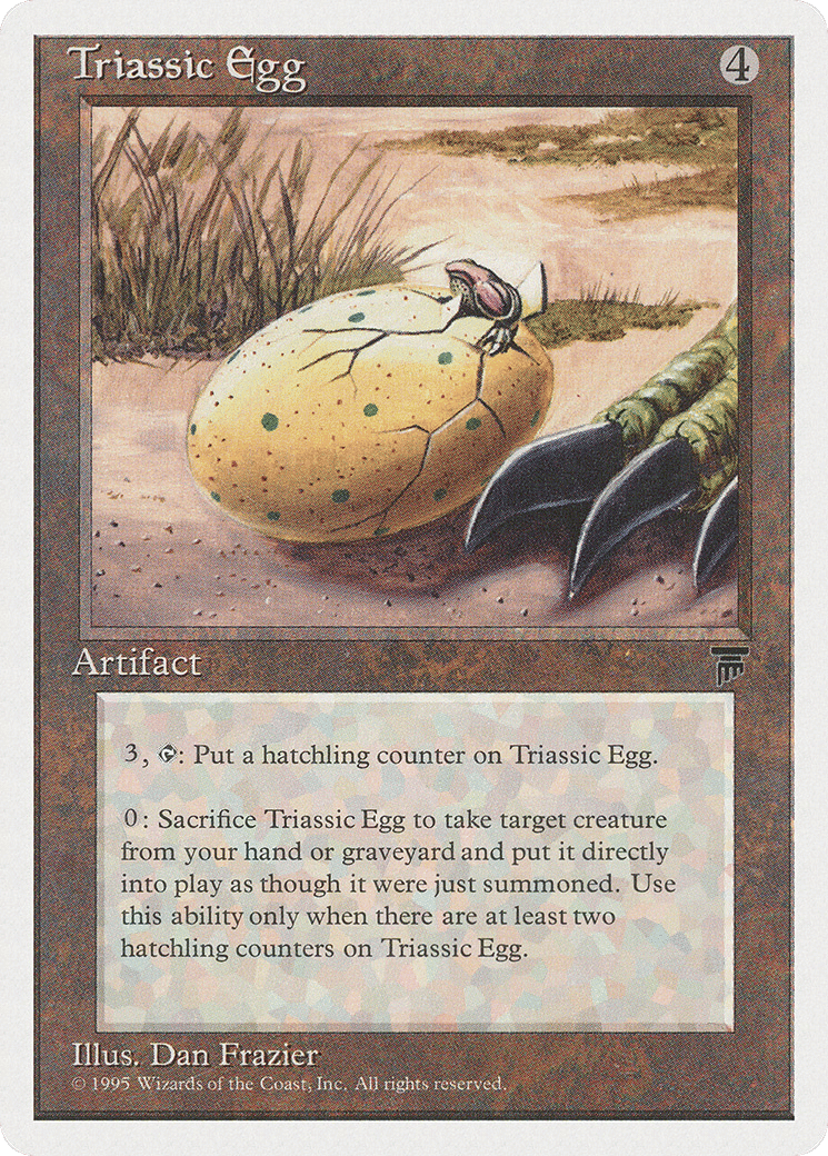 Triassic Egg — Chronicles — Magic: The Gathering
