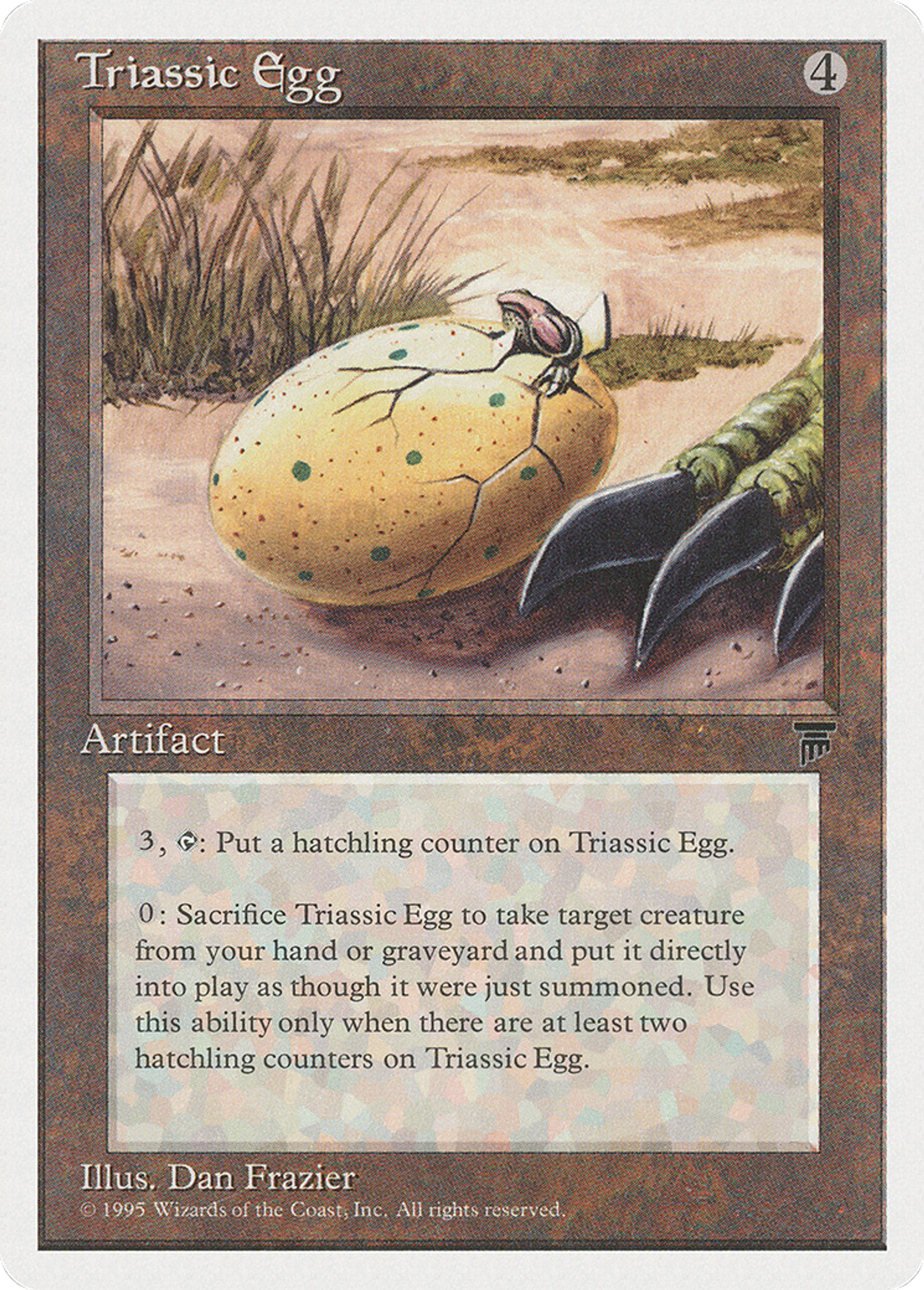 Triassic Egg — Chronicles — Magic: The Gathering