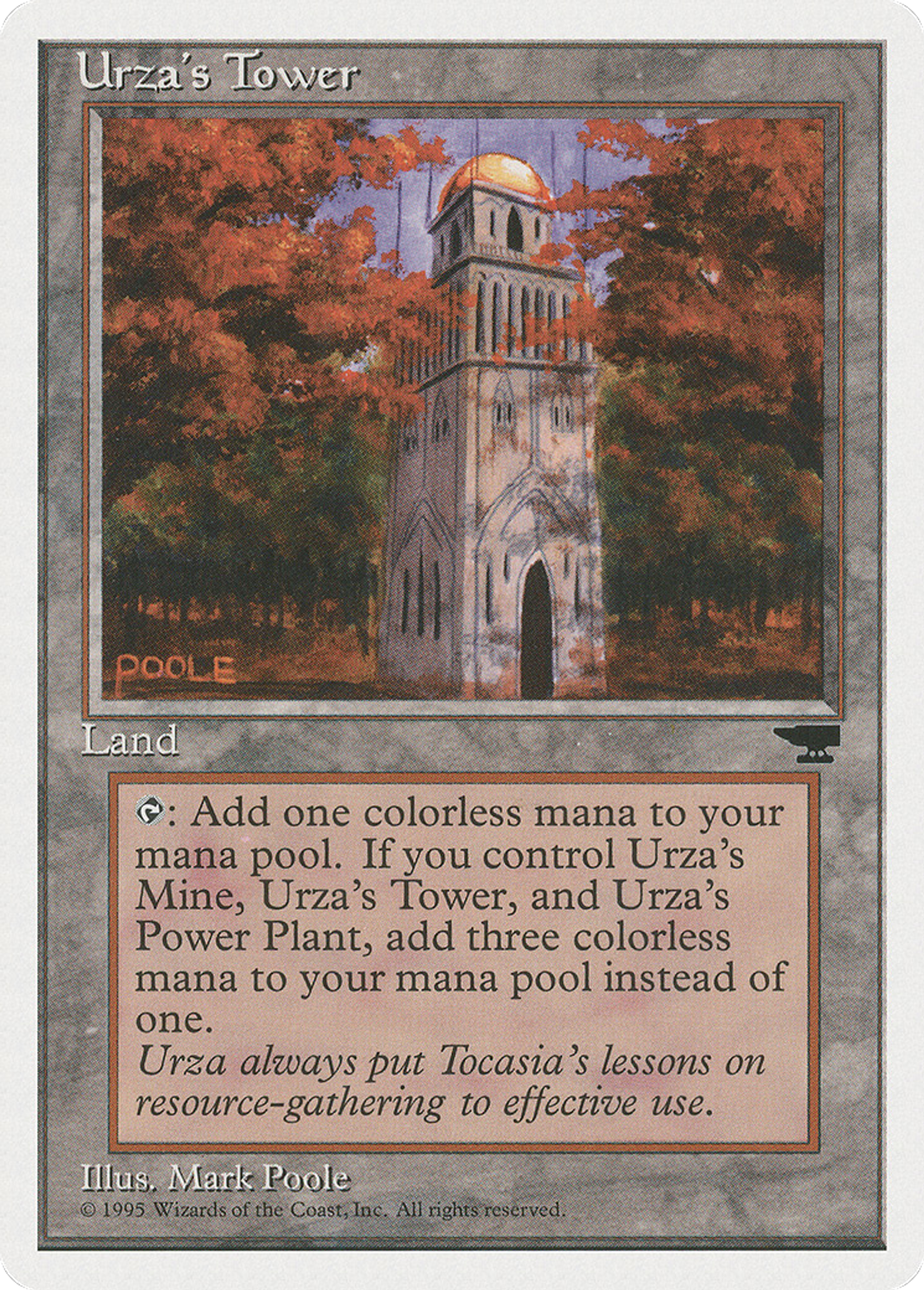 Urza's Tower — Chronicles — Magic: The Gathering
