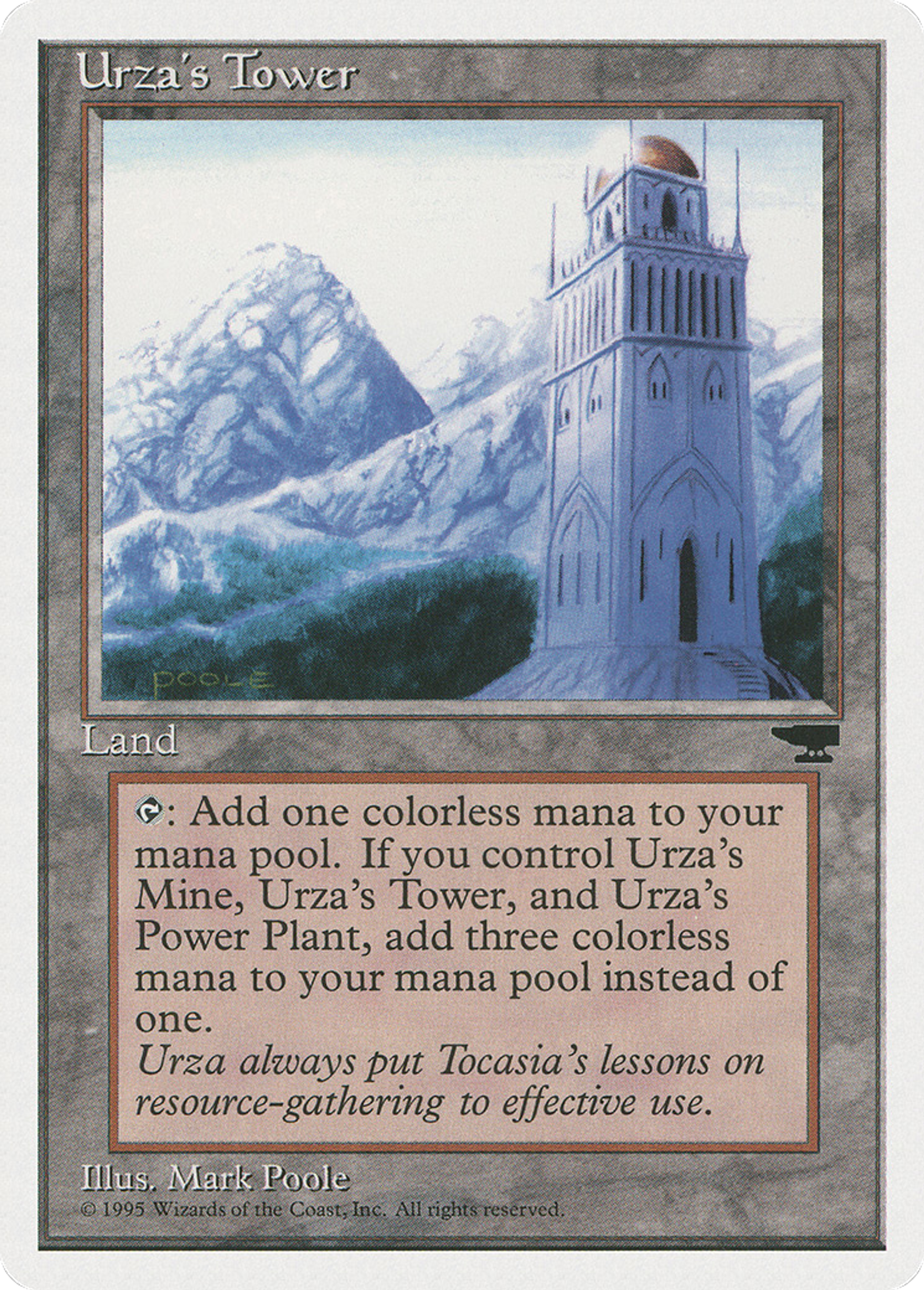 Urza's Tower — Chronicles — Magic: The Gathering