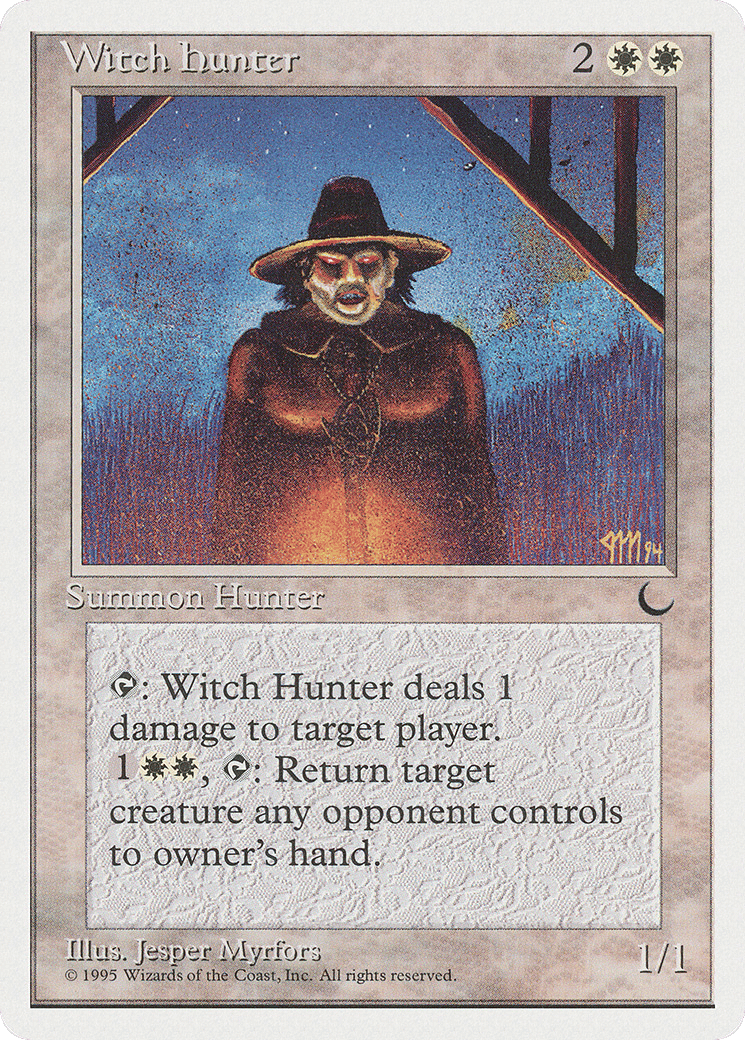 Witch Hunter — Chronicles — Magic: The Gathering