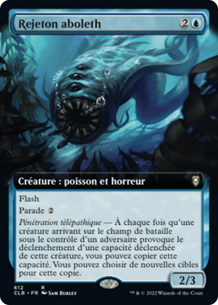 Rejeton aboleth — Commander Legends: Battle for Baldur's Gate — Magic: The Gathering