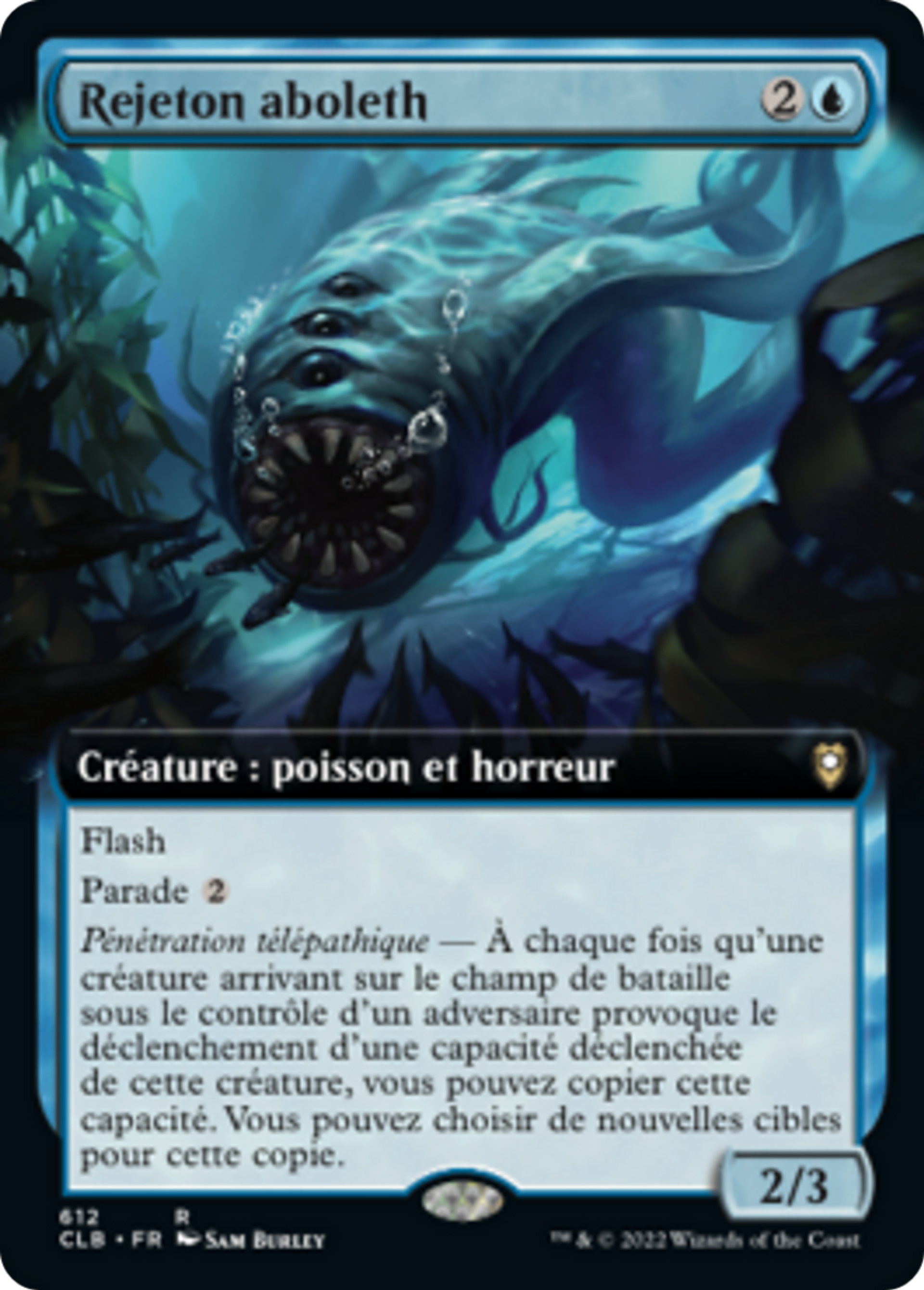 Rejeton aboleth — Commander Legends: Battle for Baldur's Gate — Magic: The Gathering
