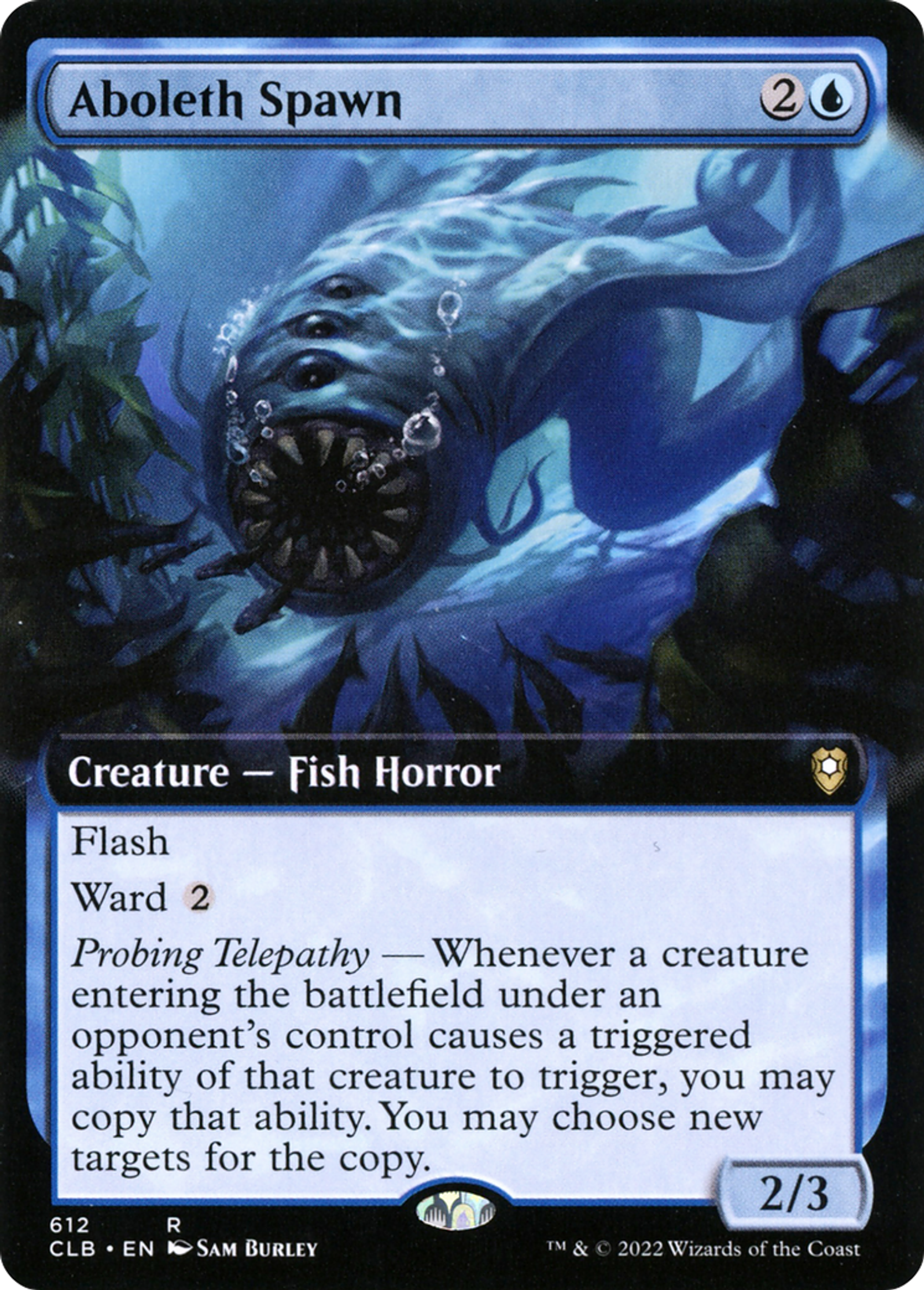 Aboleth Spawn — Commander Legends: Battle for Baldur's Gate — Magic: The Gathering