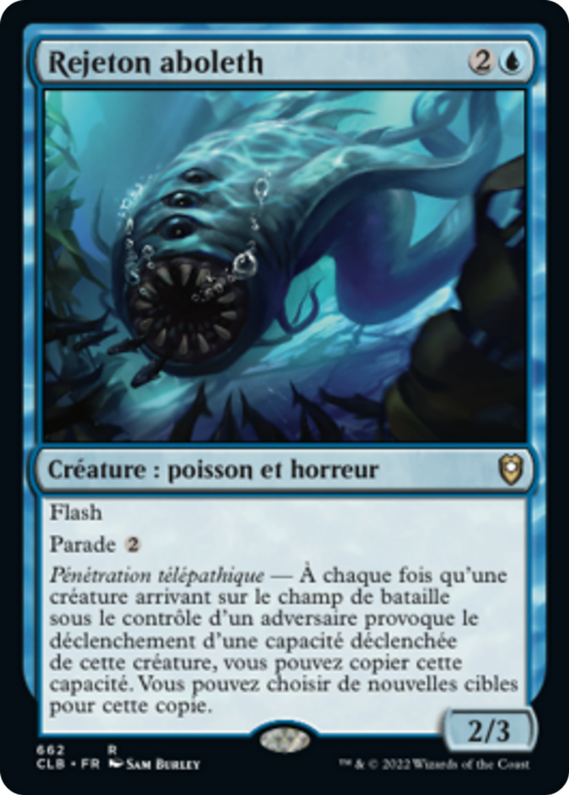 Rejeton aboleth — Commander Legends: Battle for Baldur's Gate — Magic: The Gathering