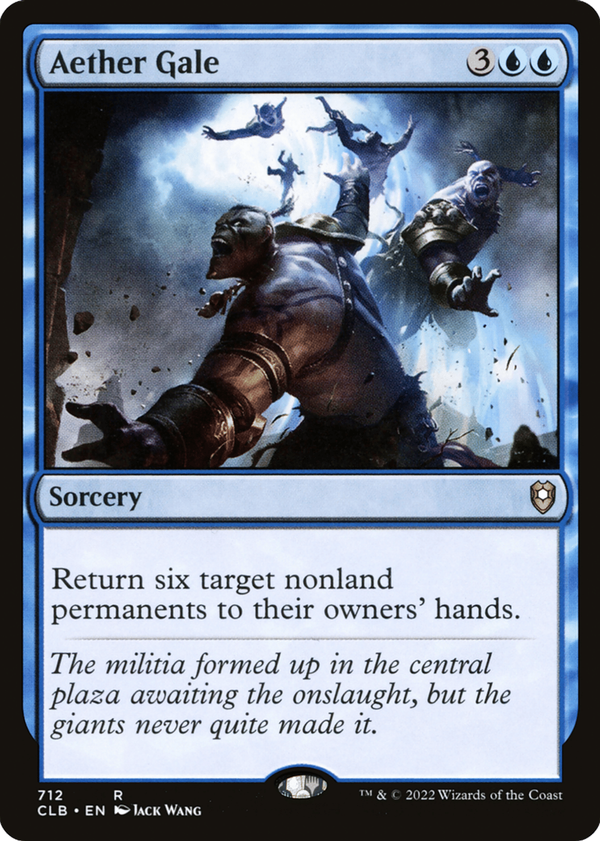 Aether Gale from Commander Legends: Battle for Baldur's Gate - Magic: The Gathering