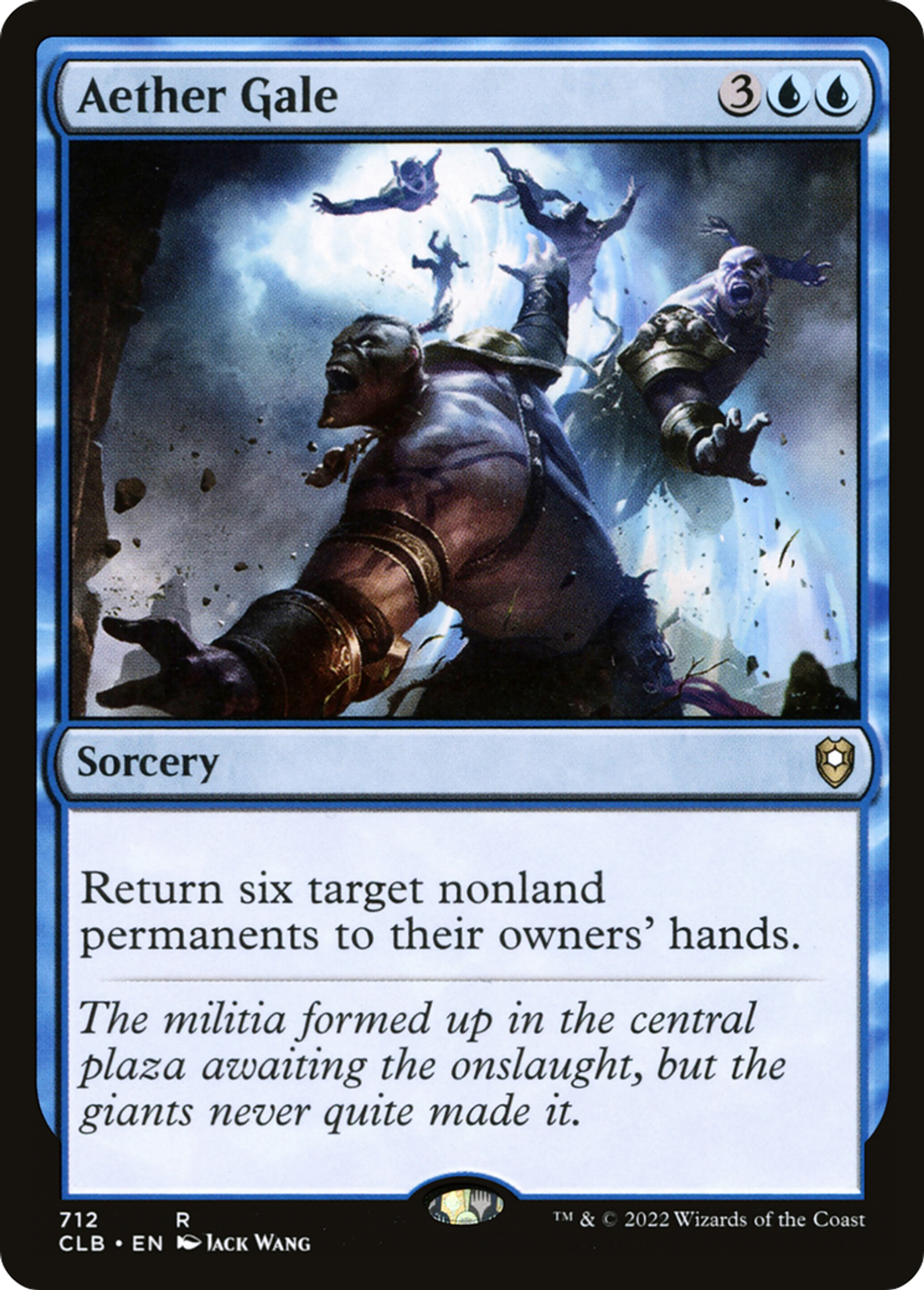 Aether Gale — Commander Legends: Battle for Baldur's Gate — Magic: The Gathering