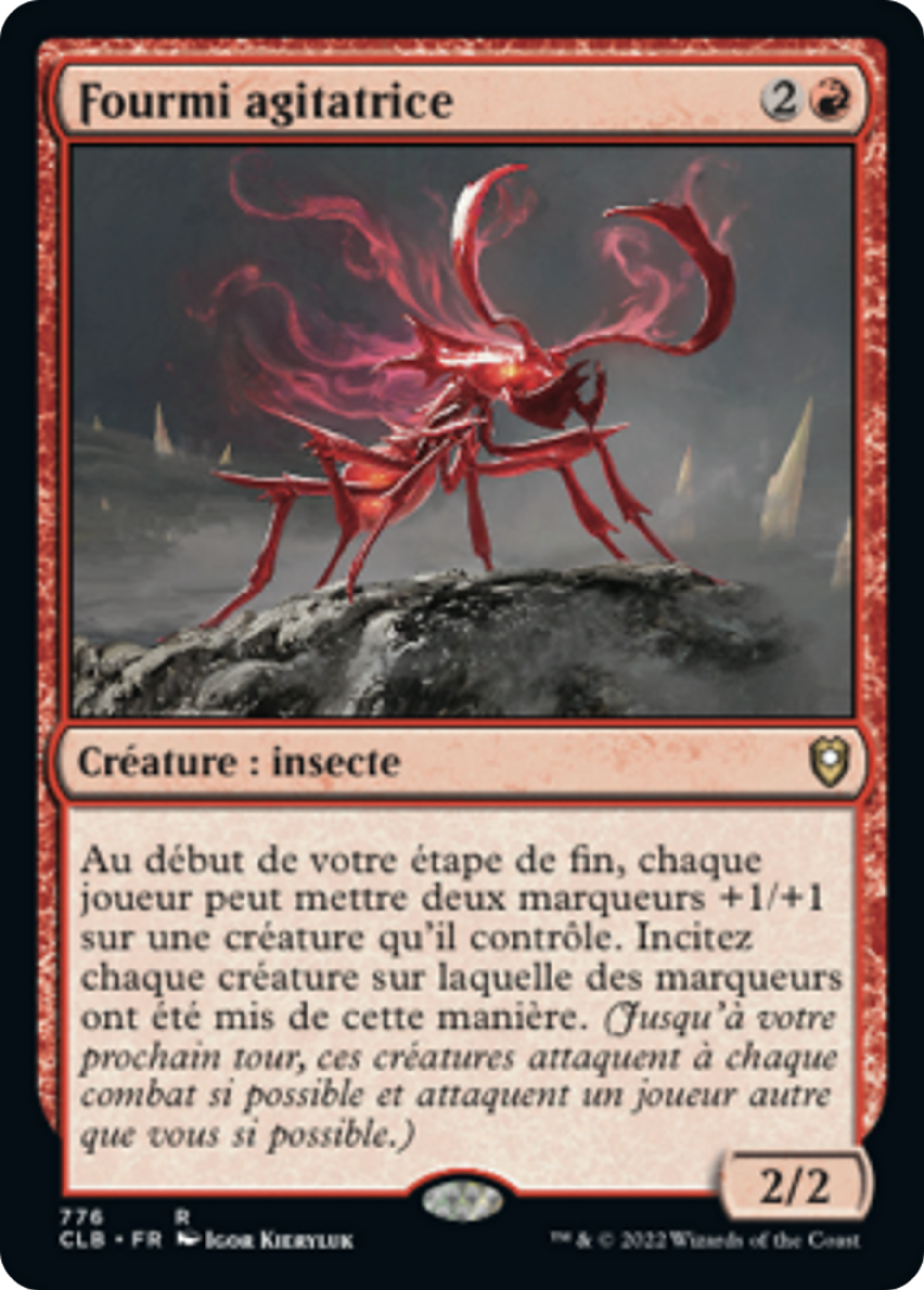 Fourmi agitatrice — Commander Legends: Battle for Baldur's Gate — Magic: The Gathering
