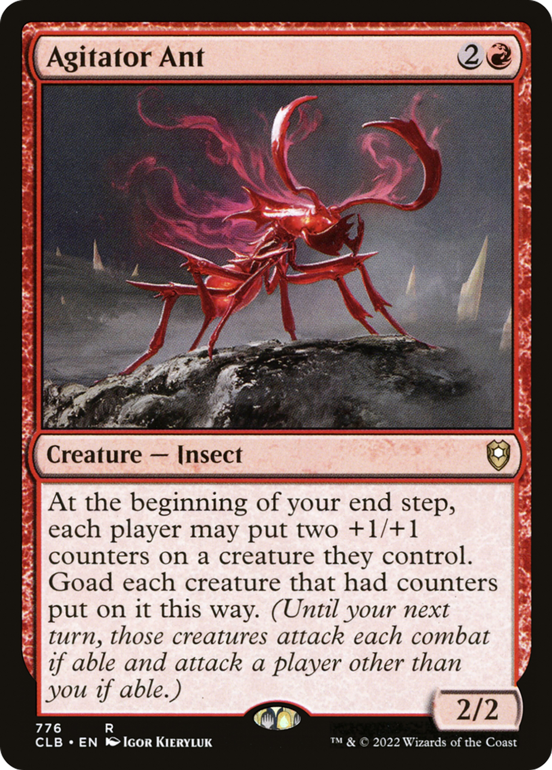 Agitator Ant — Commander Legends: Battle for Baldur's Gate — Magic: The Gathering