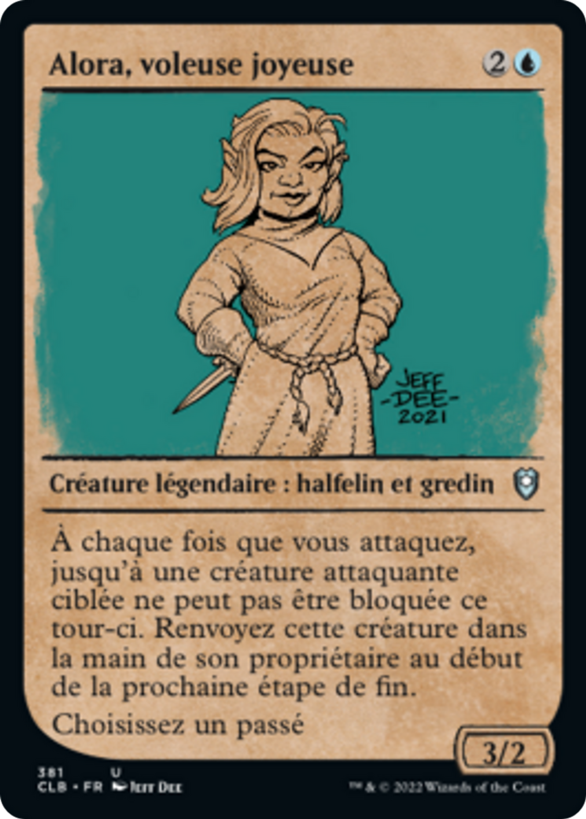 Alora, voleuse joyeuse — Commander Legends: Battle for Baldur's Gate — Magic: The Gathering