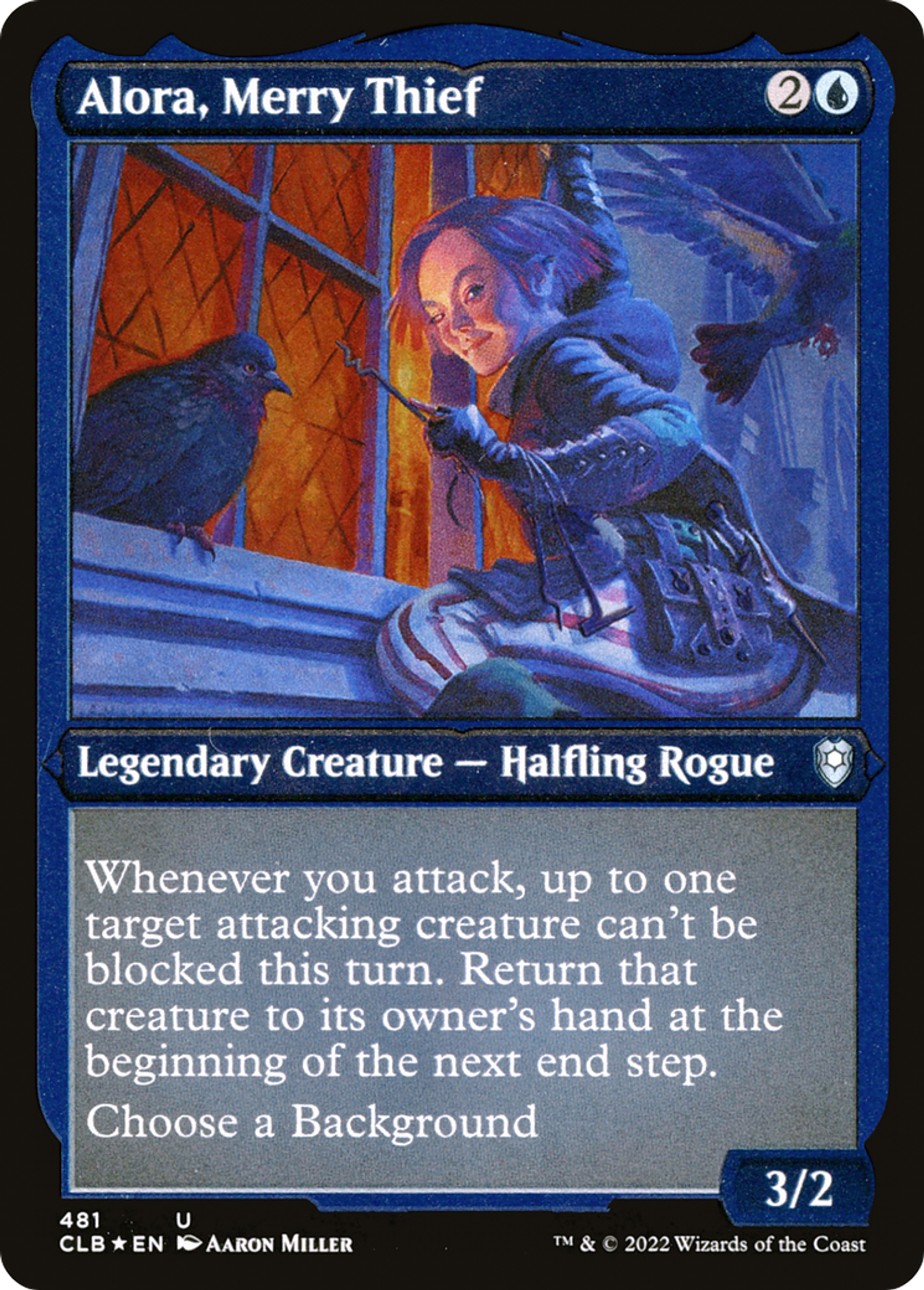 Alora, Merry Thief — Commander Legends: Battle for Baldur's Gate — Magic: The Gathering