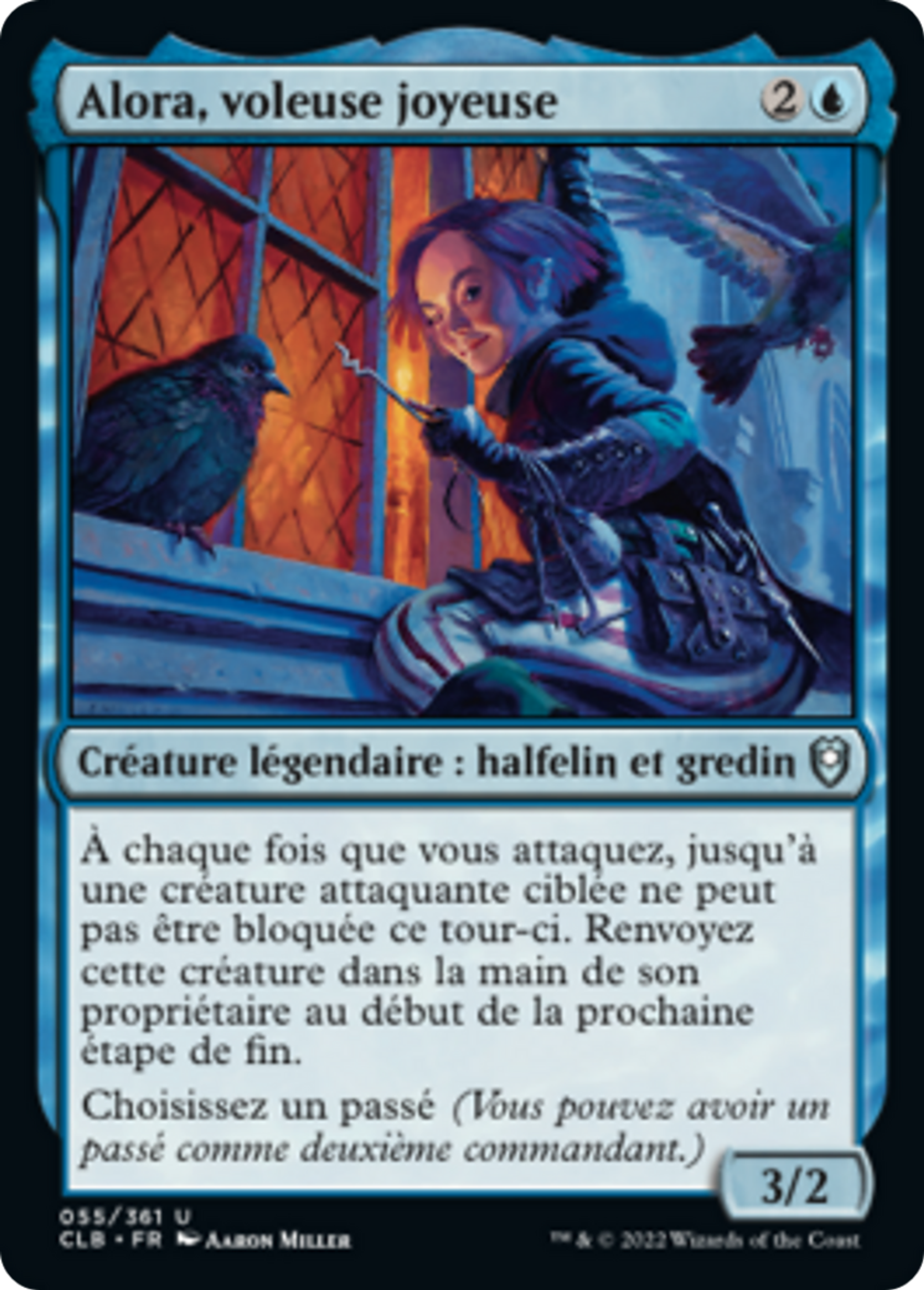 Alora, voleuse joyeuse — Commander Legends: Battle for Baldur's Gate — Magic: The Gathering