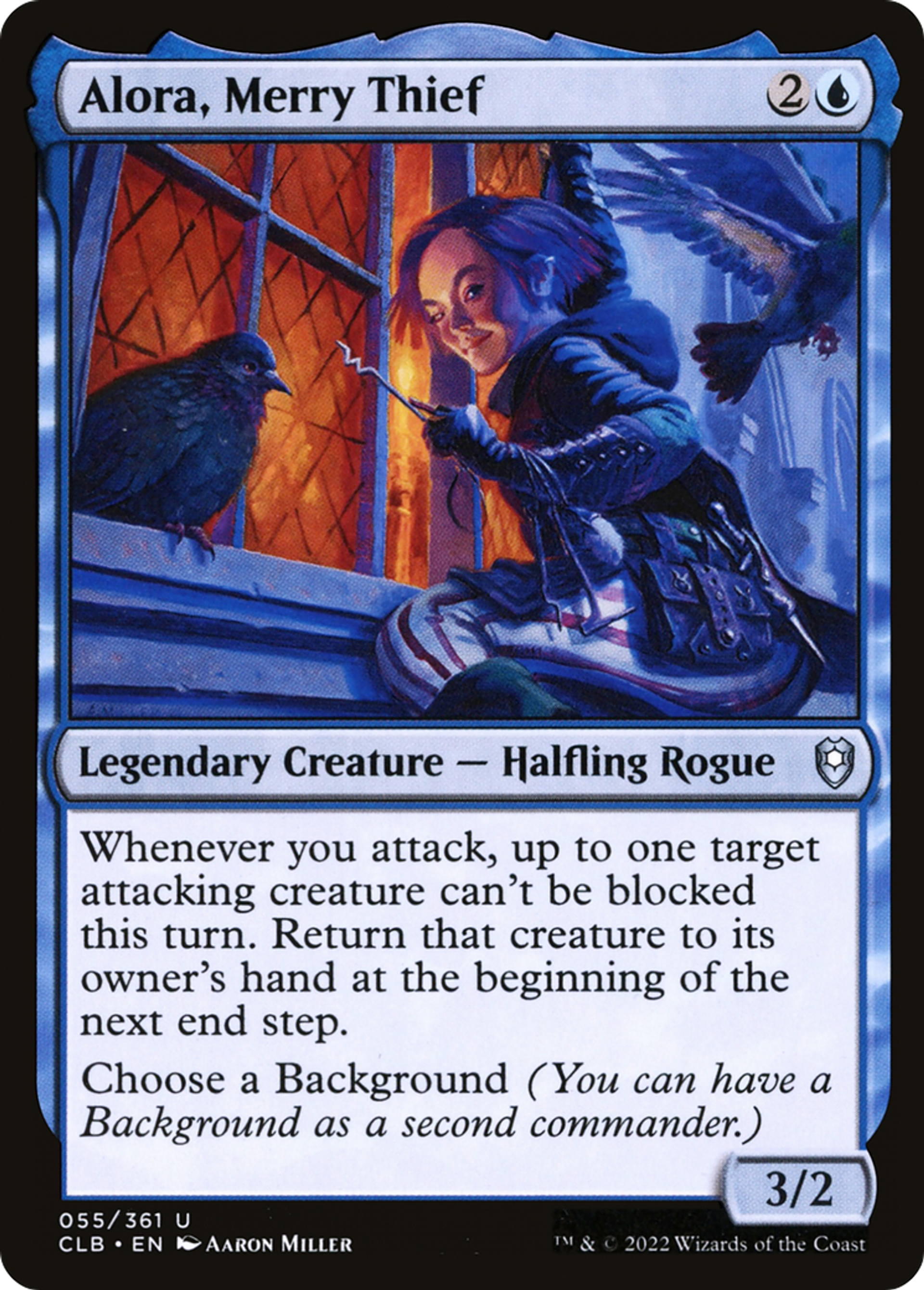 Alora, Merry Thief — Commander Legends: Battle for Baldur's Gate — Magic: The Gathering