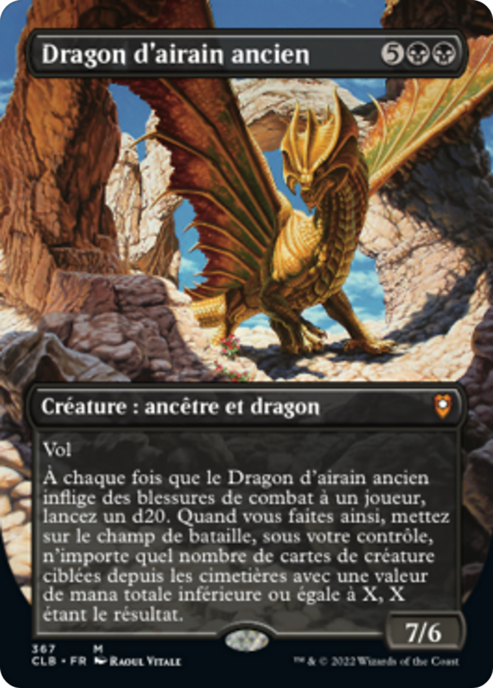 Dragon d'airain ancien — Commander Legends: Battle for Baldur's Gate — Magic: The Gathering