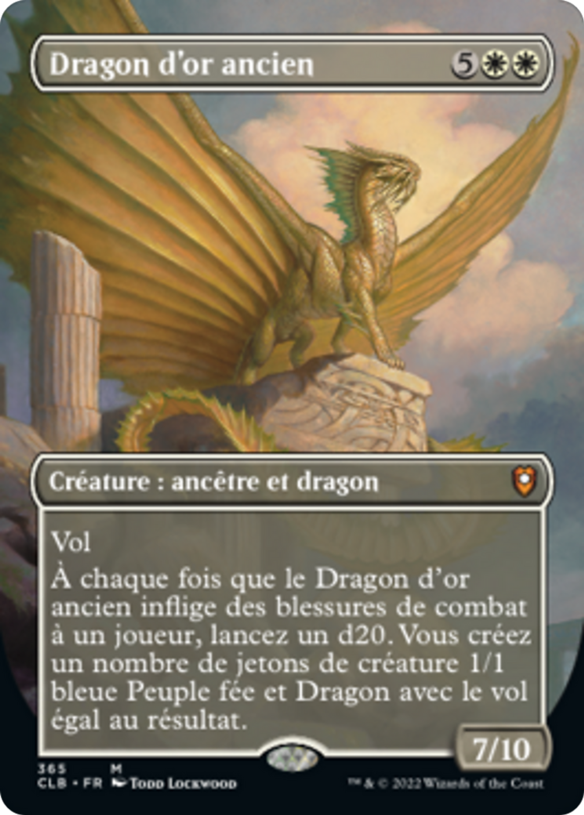 Dragon d'or ancien — Commander Legends: Battle for Baldur's Gate — Magic: The Gathering