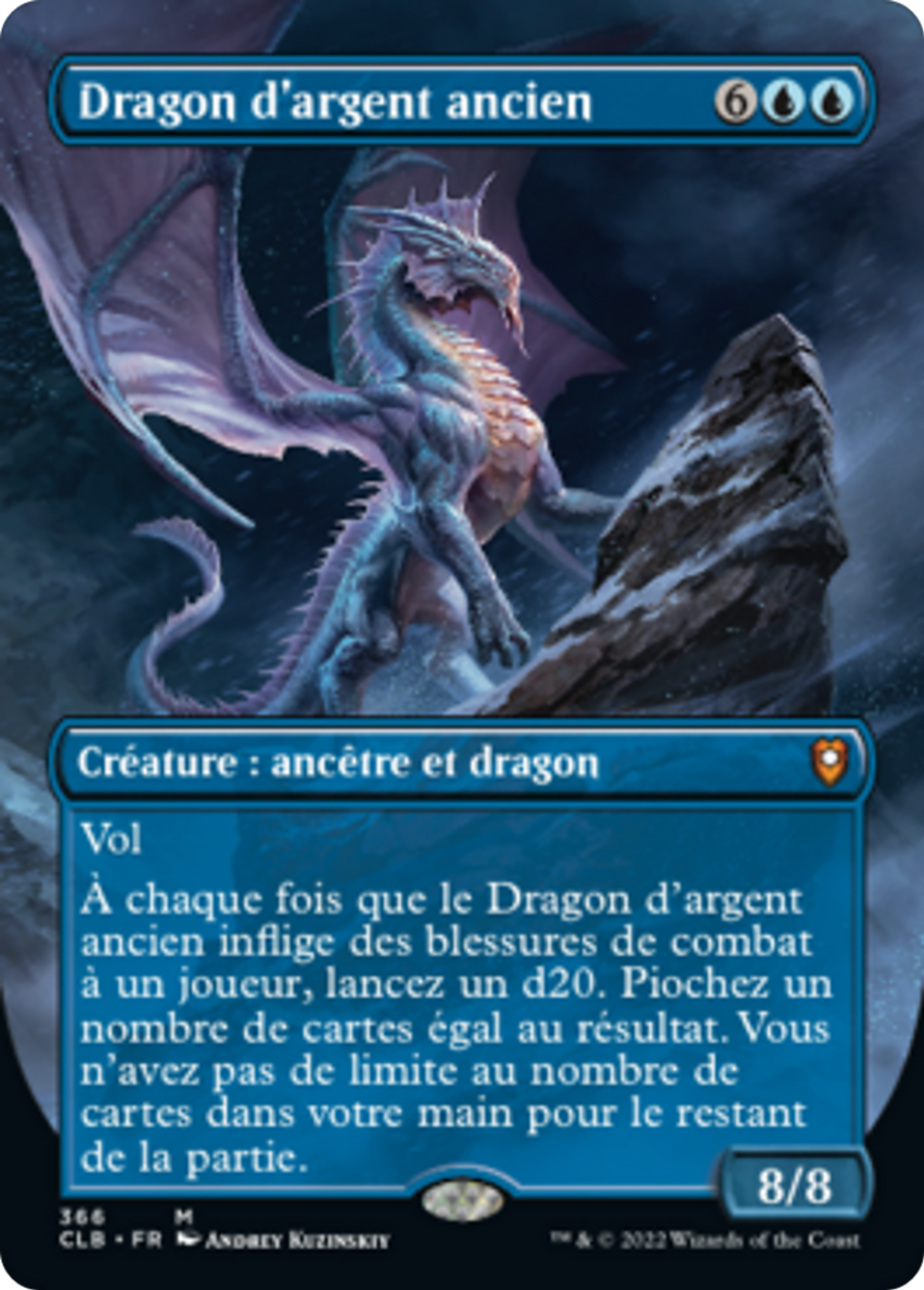 Dragon d'argent ancien — Commander Legends: Battle for Baldur's Gate — Magic: The Gathering