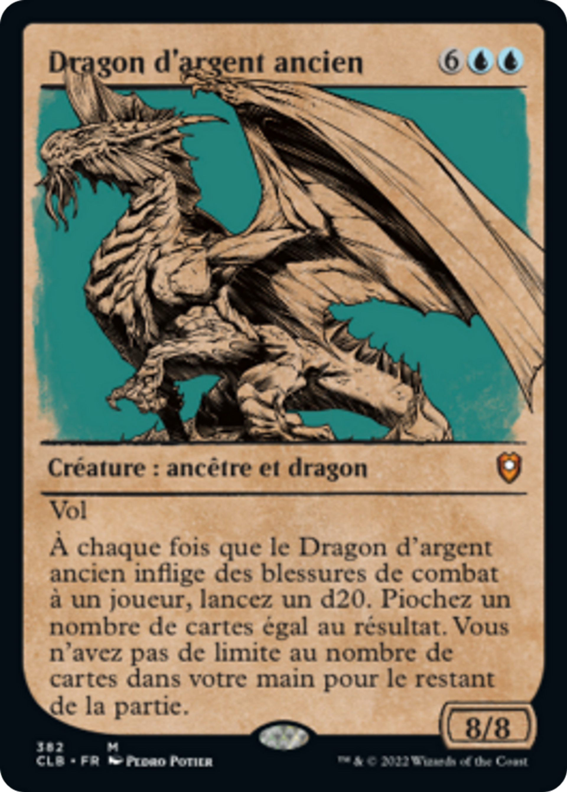Dragon d'argent ancien — Commander Legends: Battle for Baldur's Gate — Magic: The Gathering