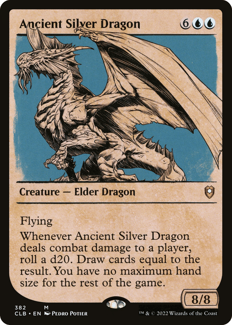 Ancient Silver Dragon — Commander Legends: Battle for Baldur's Gate — Magic: The Gathering