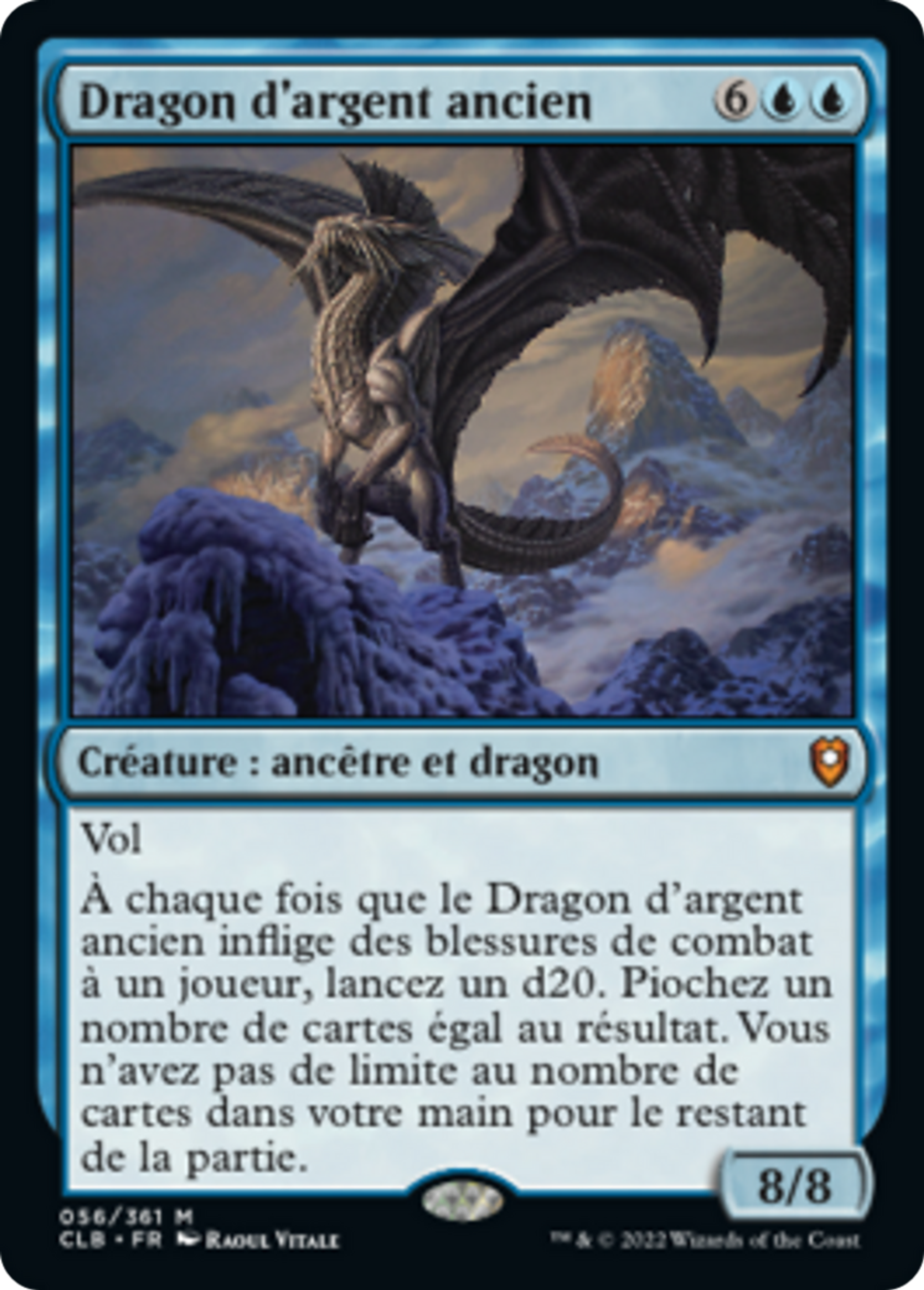 Dragon d'argent ancien — Commander Legends: Battle for Baldur's Gate — Magic: The Gathering